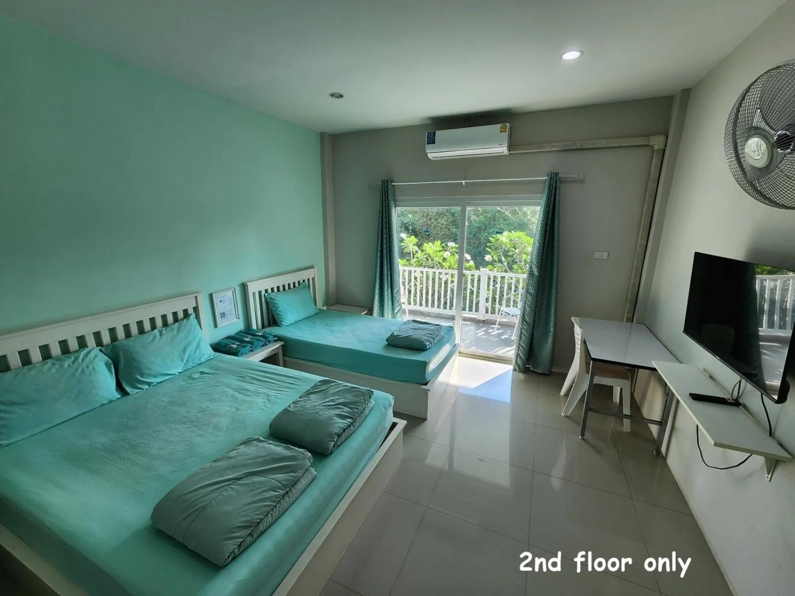 Bed in Vanilla Ville Resort