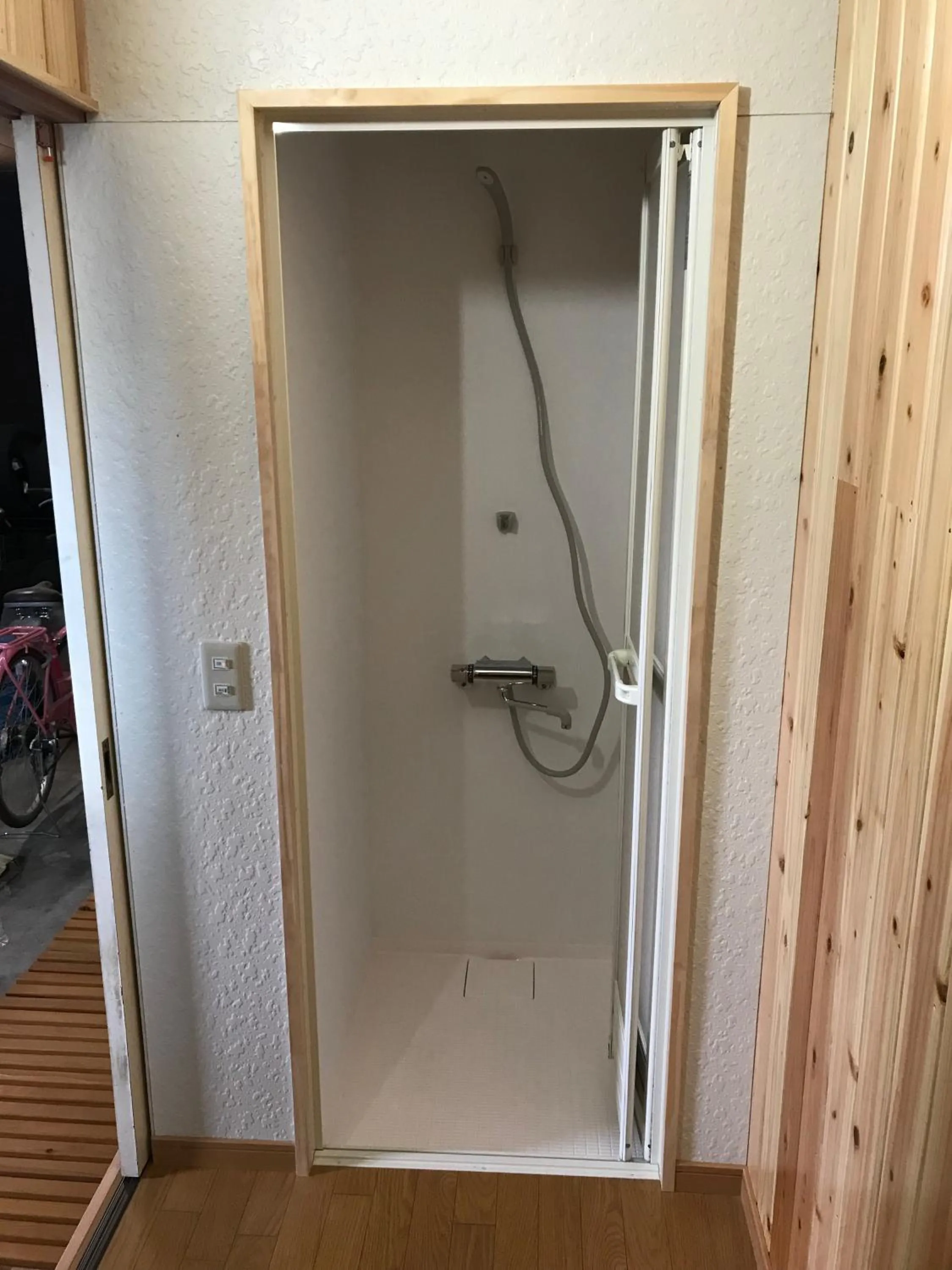 Shower in Kakunodate Guesthouse Fuga