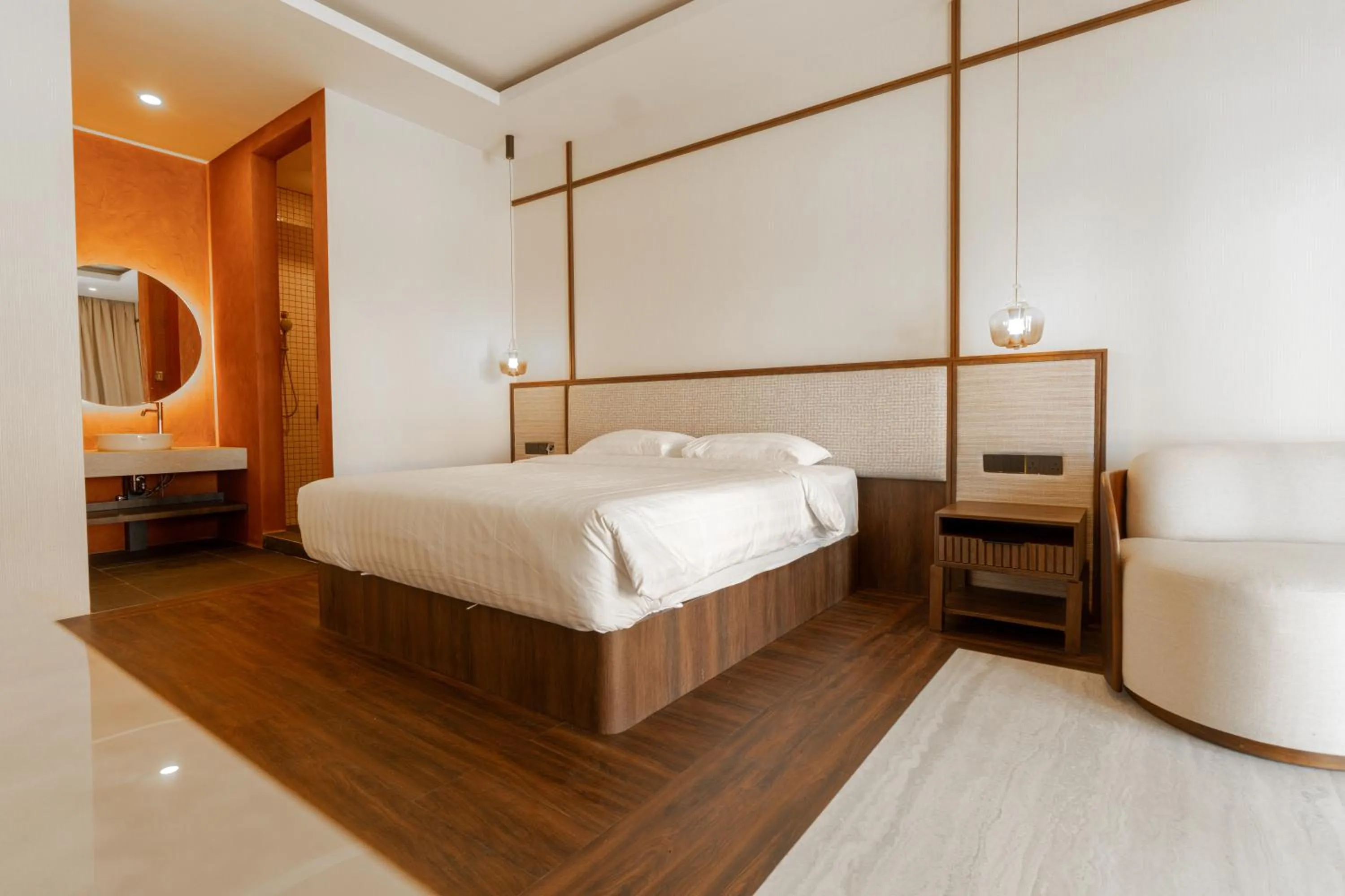 Bed in KTM Resort Batam