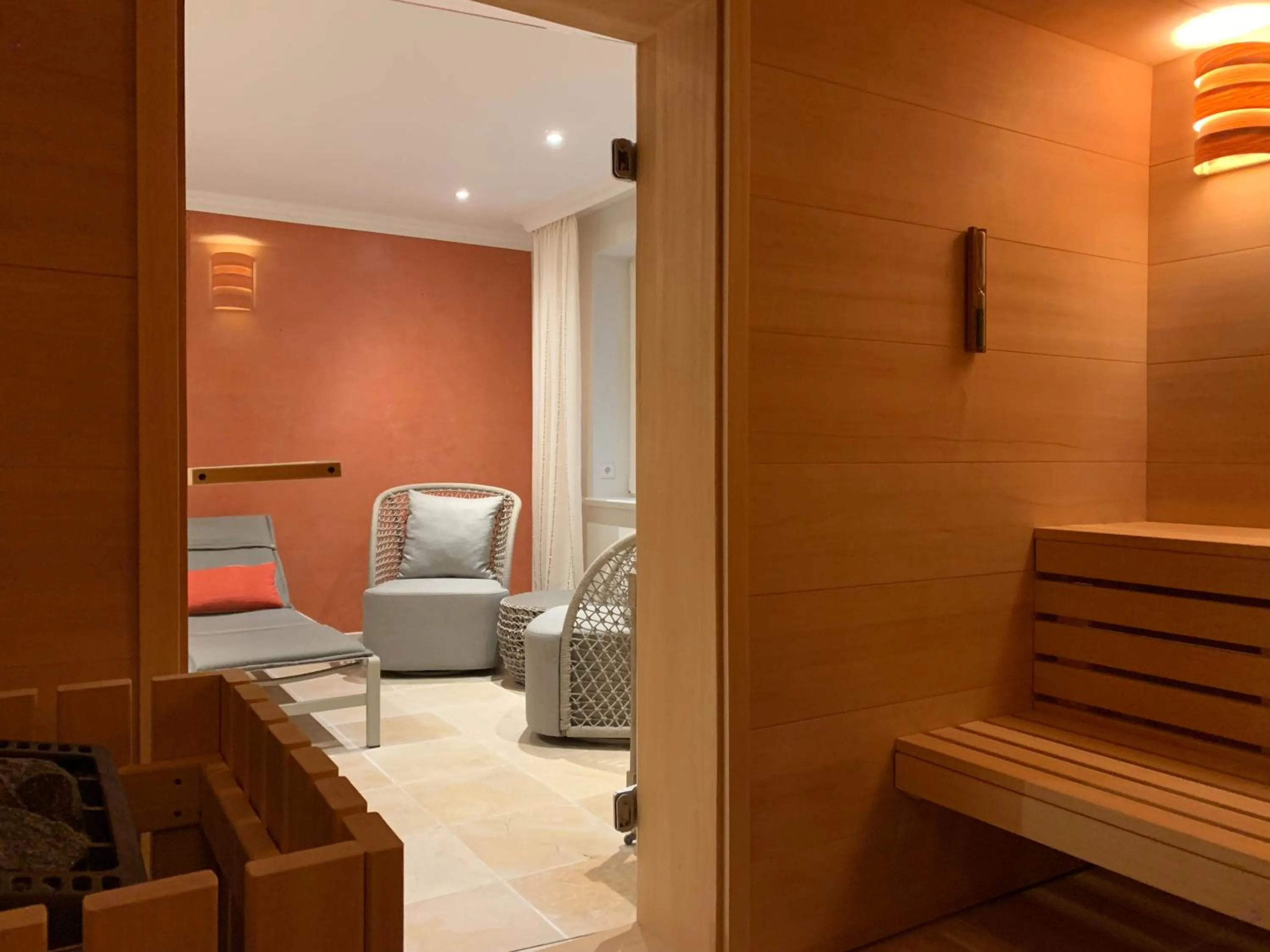 Sauna in ApartHotel Seepferdchen