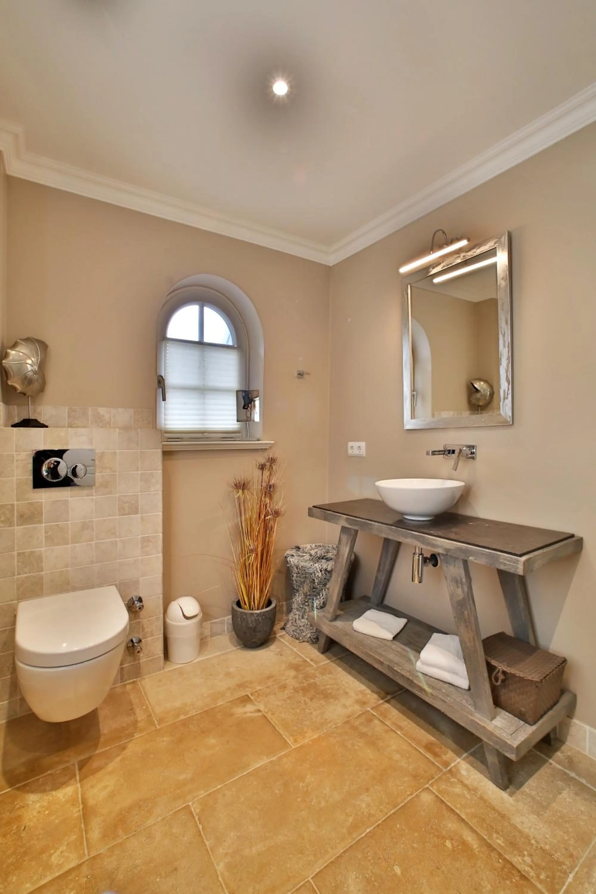 Toilet in ApartHotel Seepferdchen