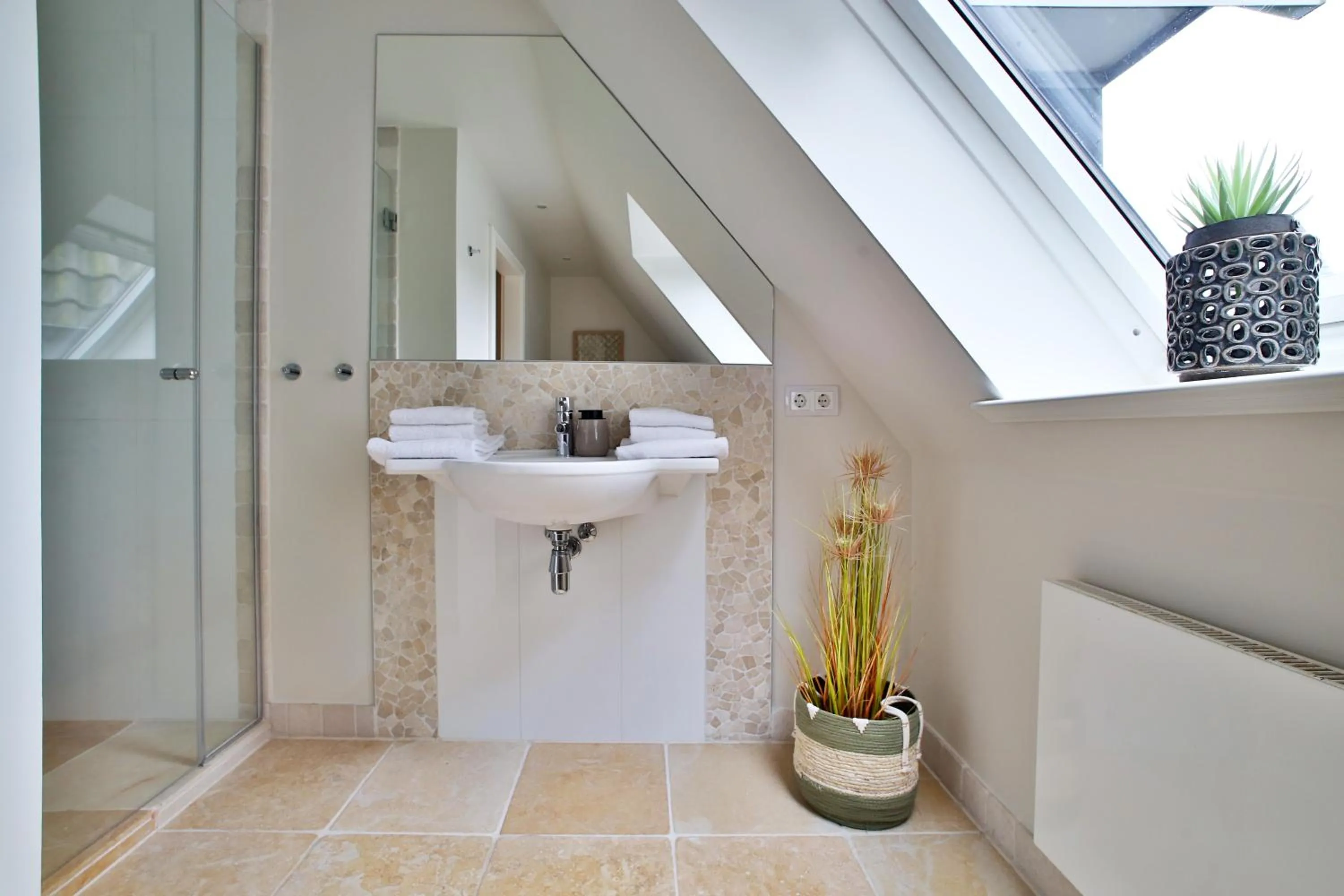 Bathroom in ApartHotel Seepferdchen