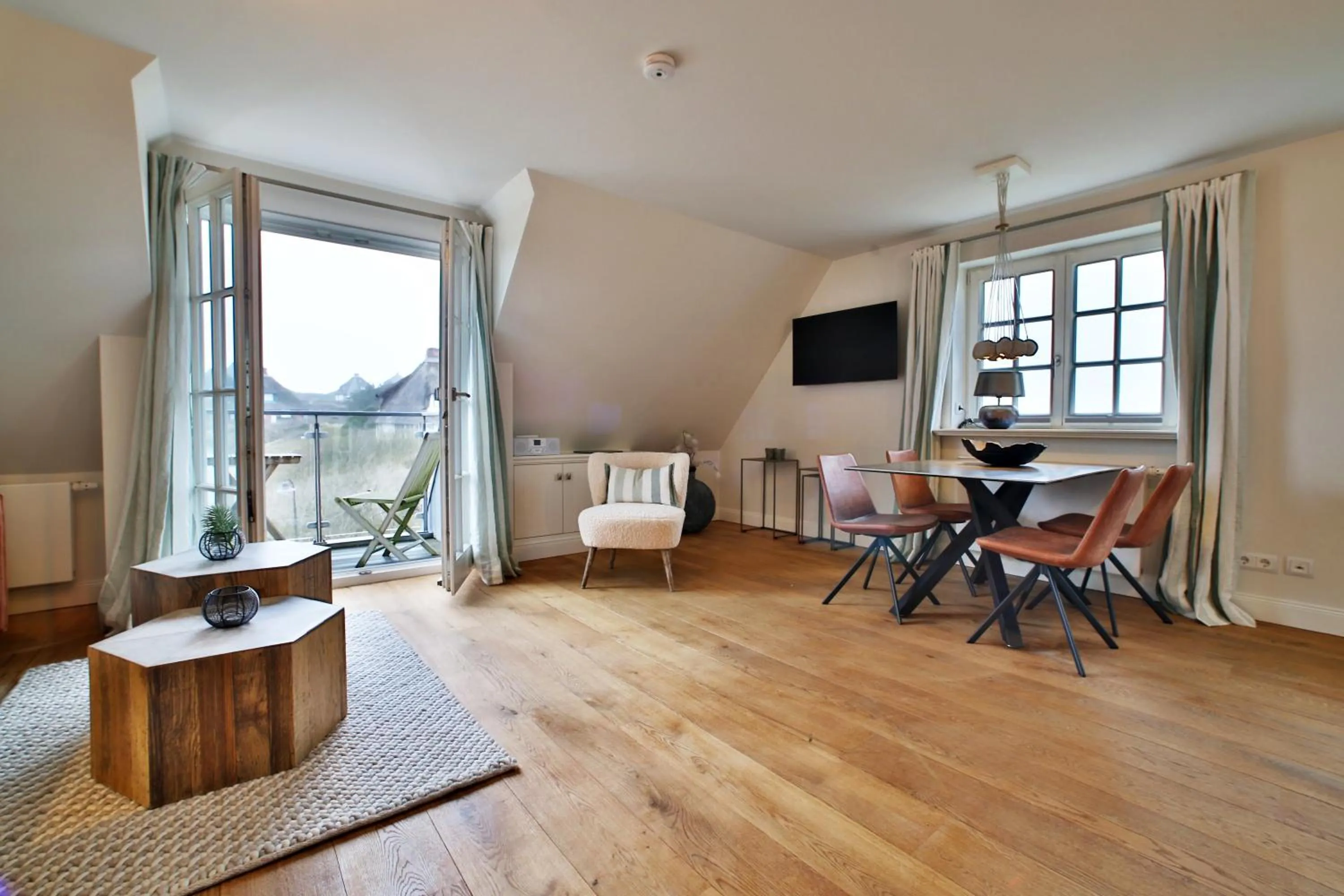 TV and multimedia in ApartHotel Seepferdchen