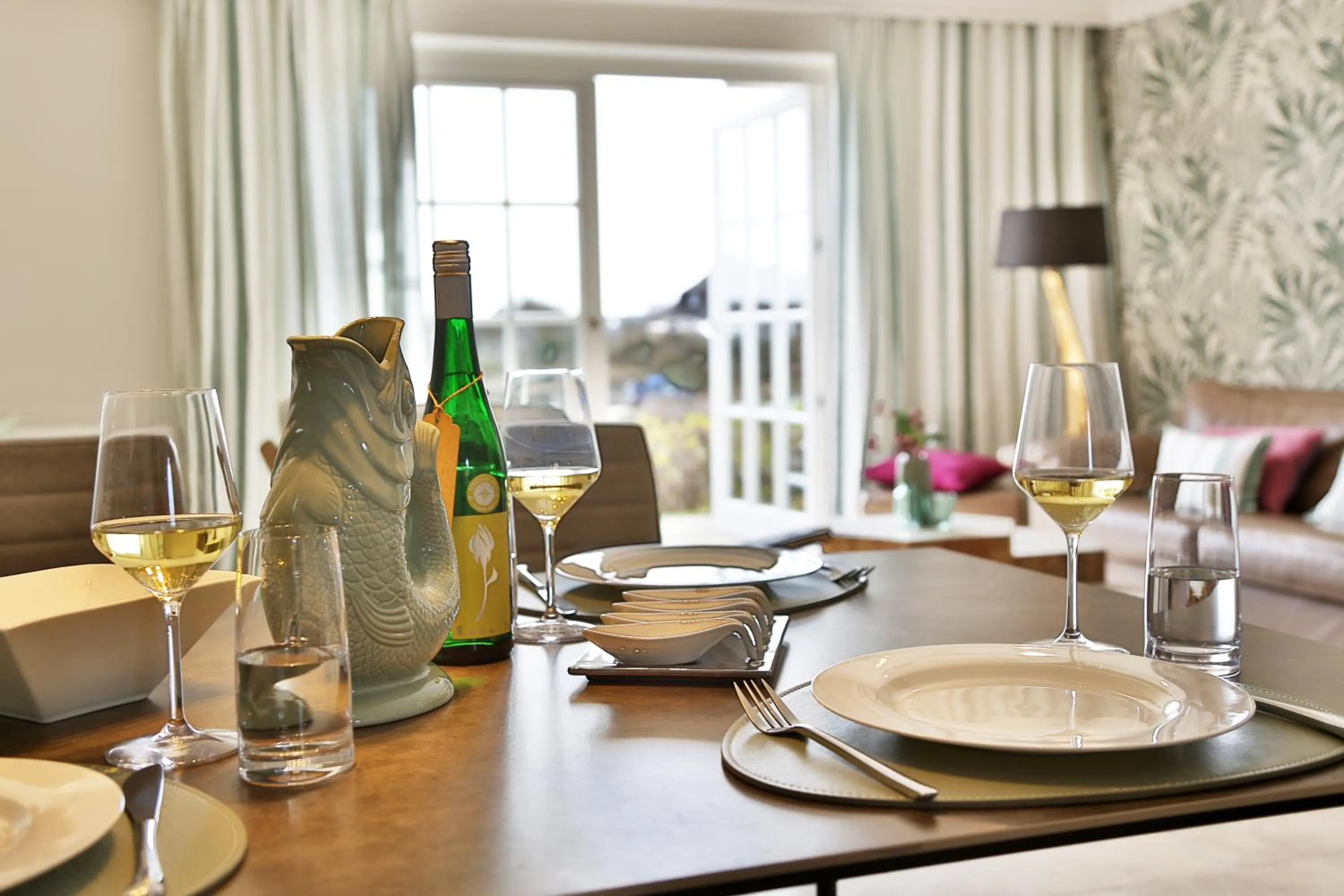 Living room in ApartHotel Seepferdchen