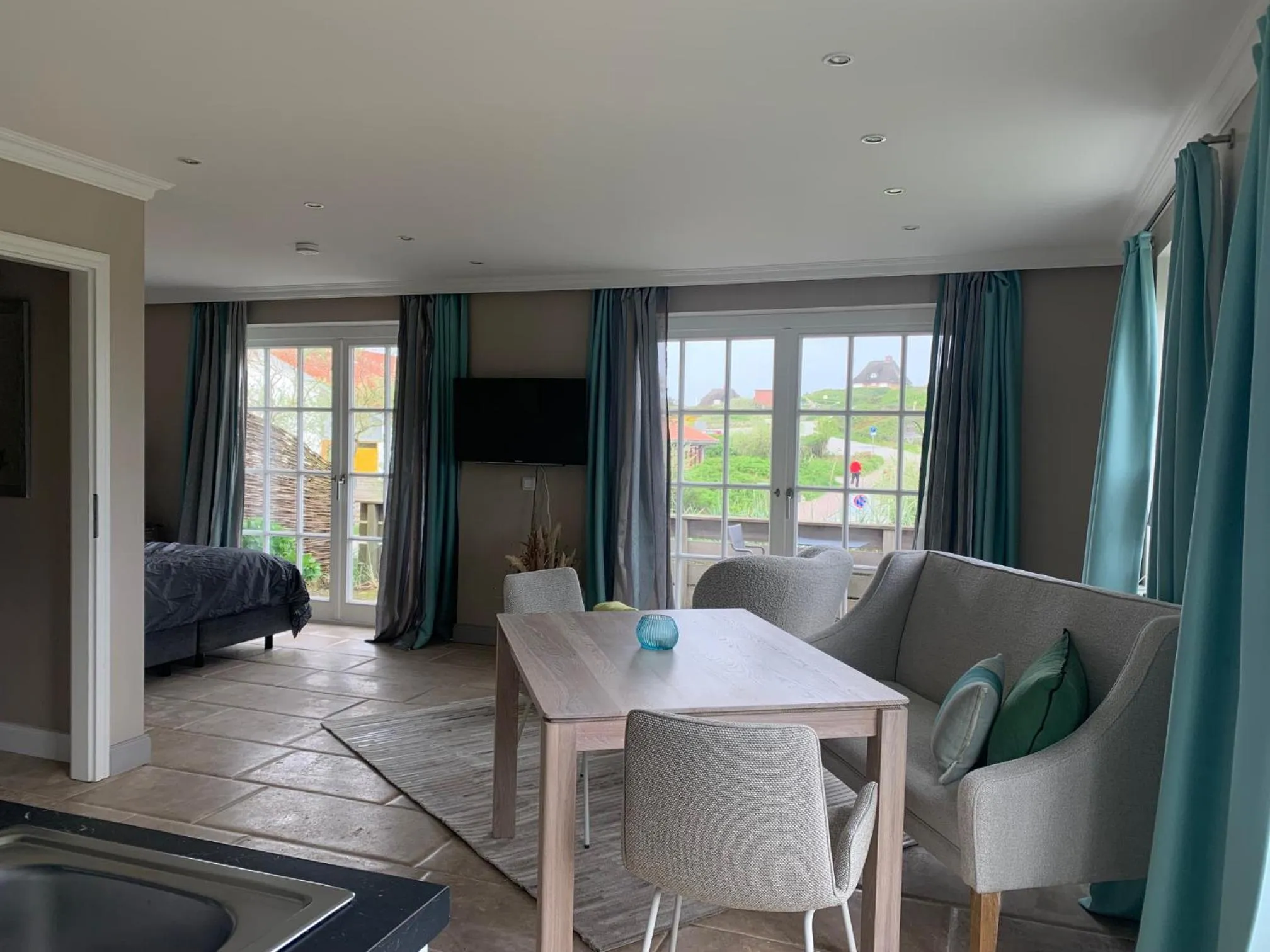 Living room in ApartHotel Seepferdchen