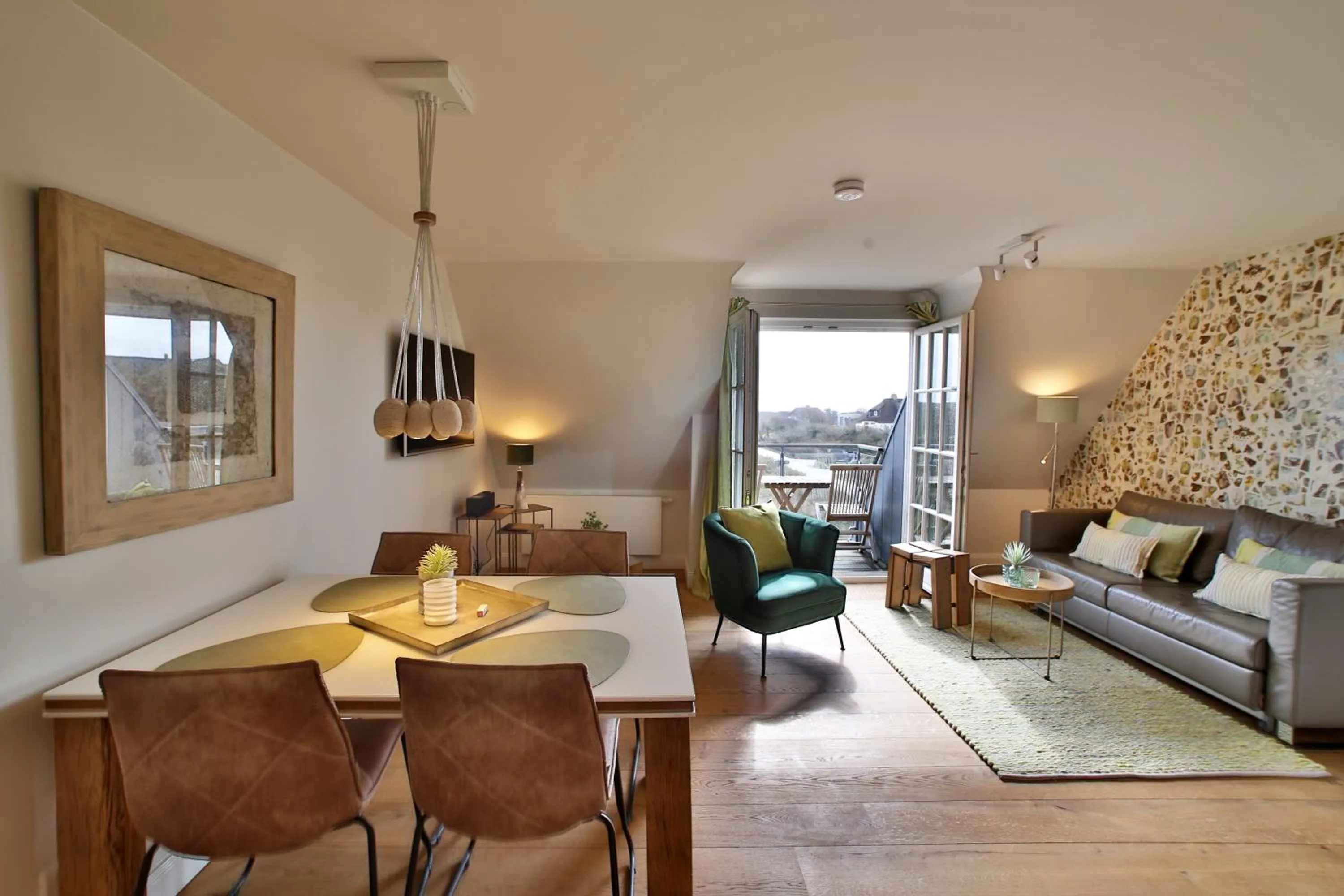 Living room in ApartHotel Seepferdchen