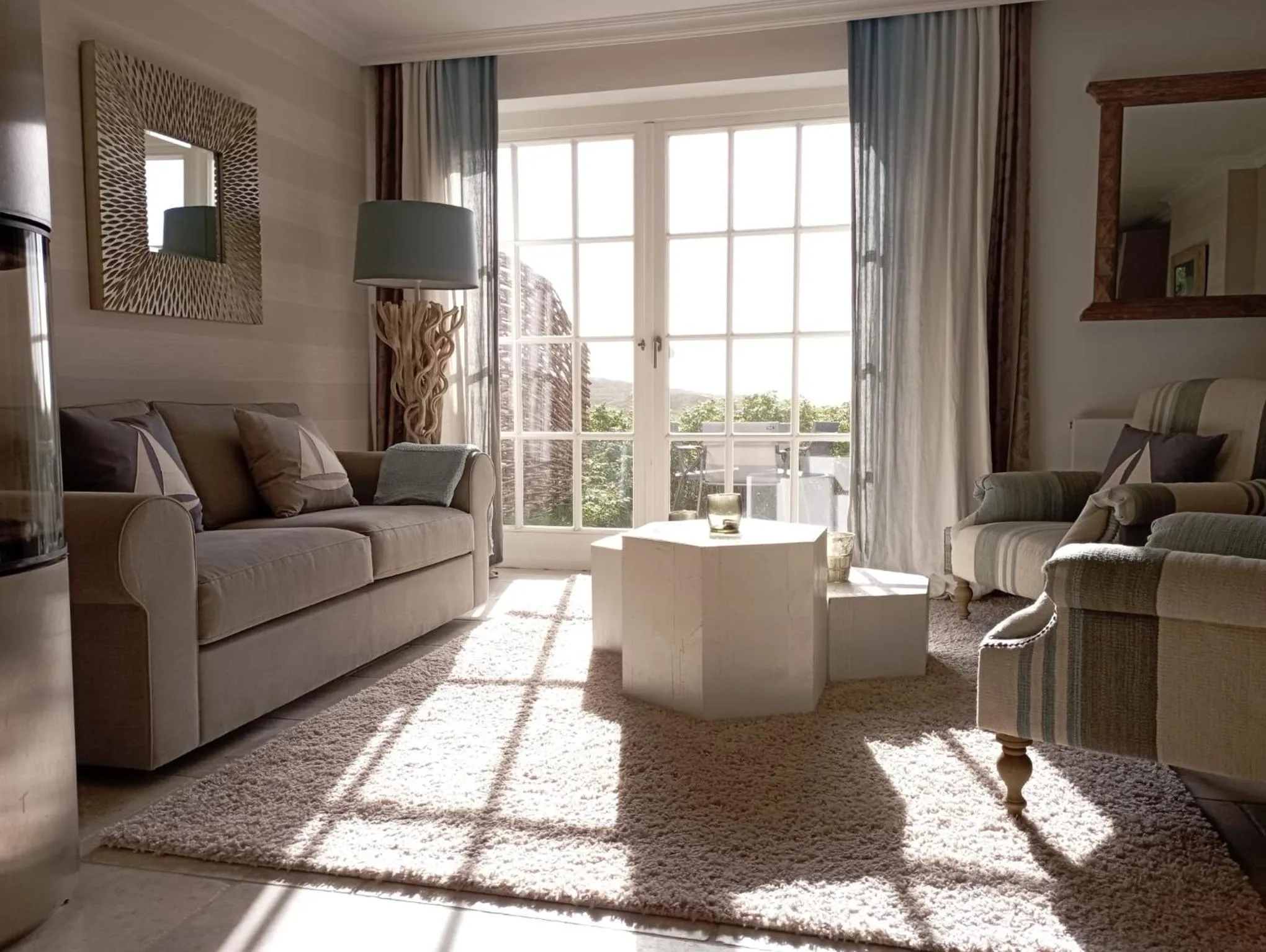 Balcony/Terrace in ApartHotel Seepferdchen