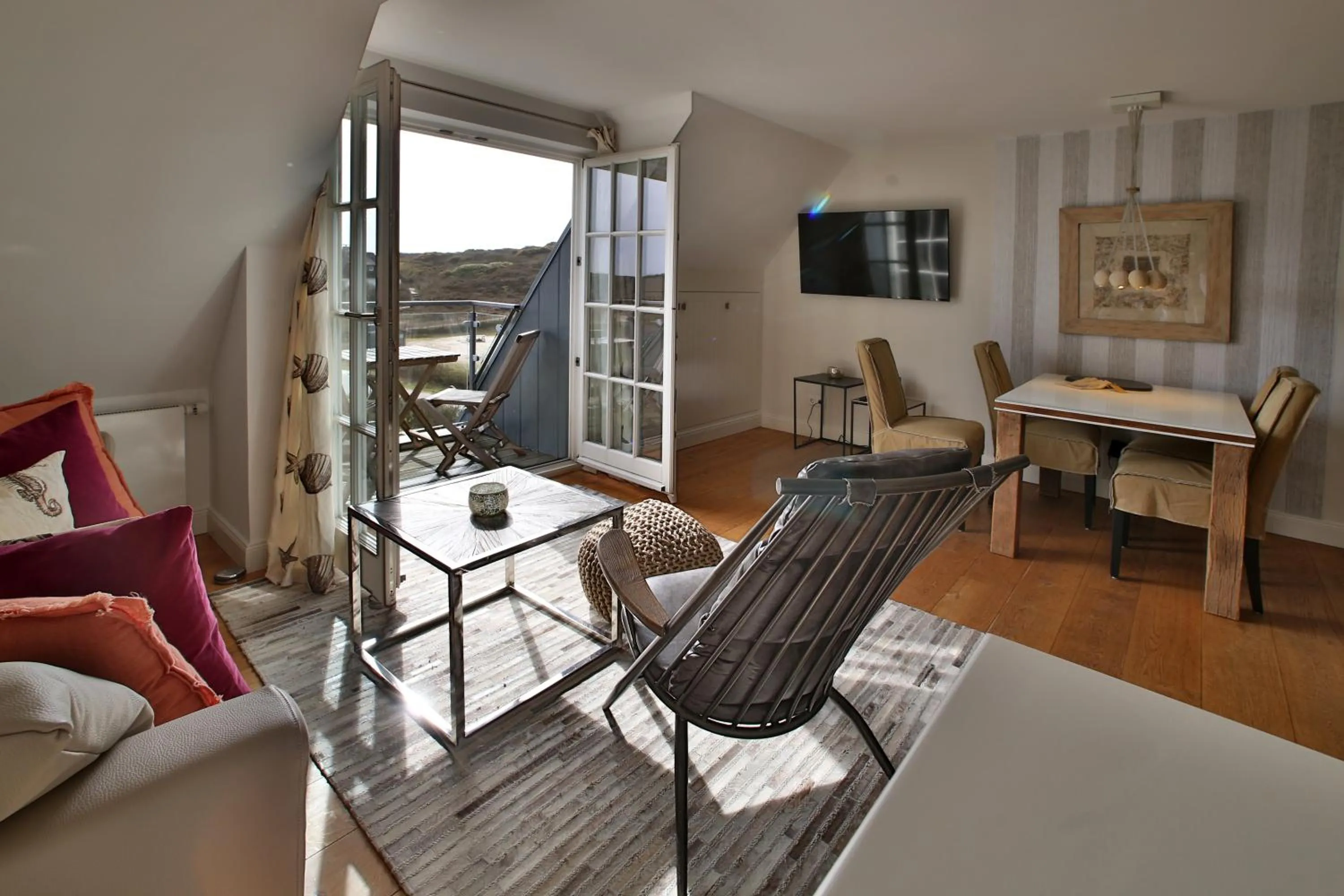 TV and multimedia in ApartHotel Seepferdchen