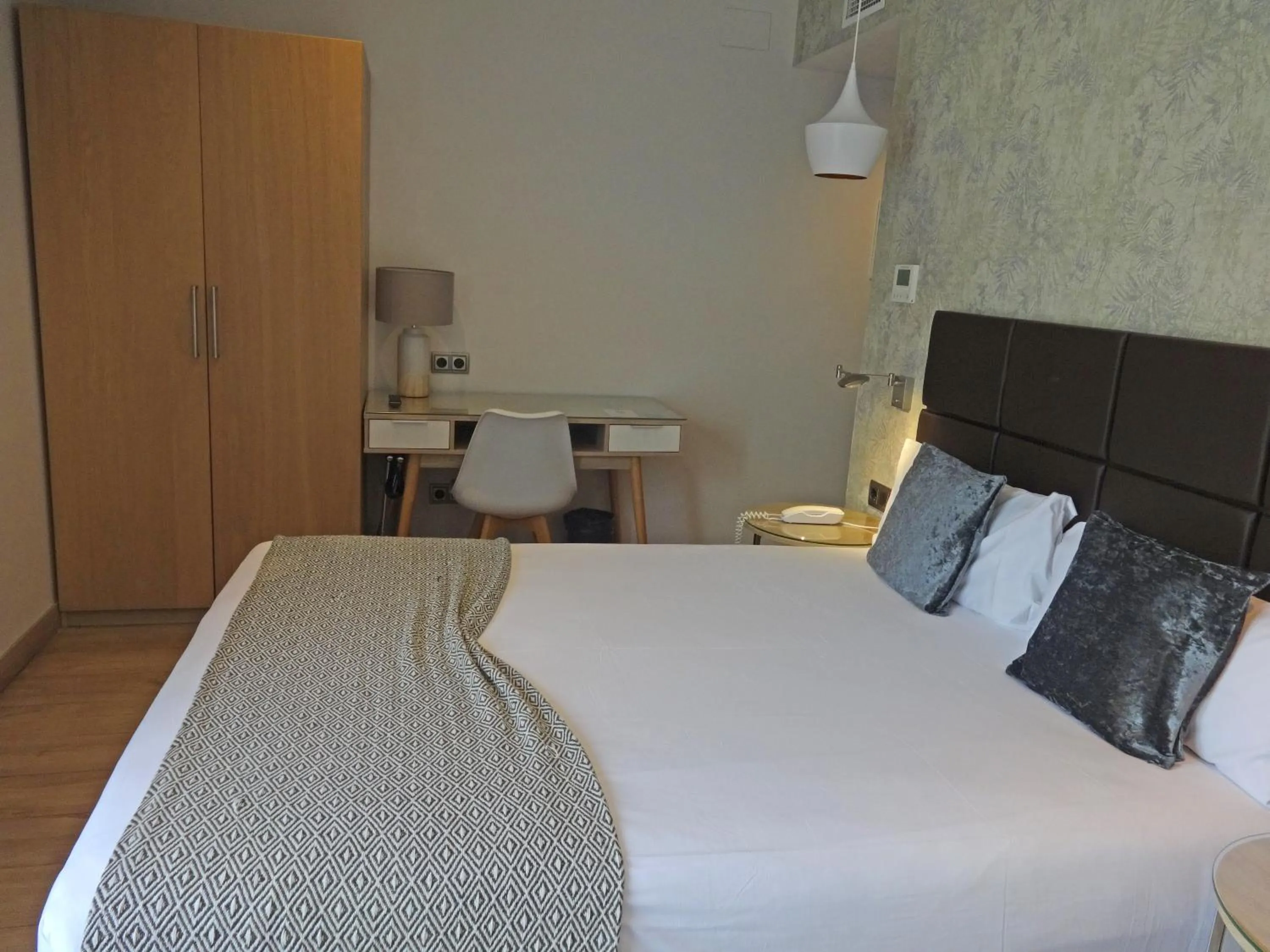 Bed in Hotel Lloret Ramblas