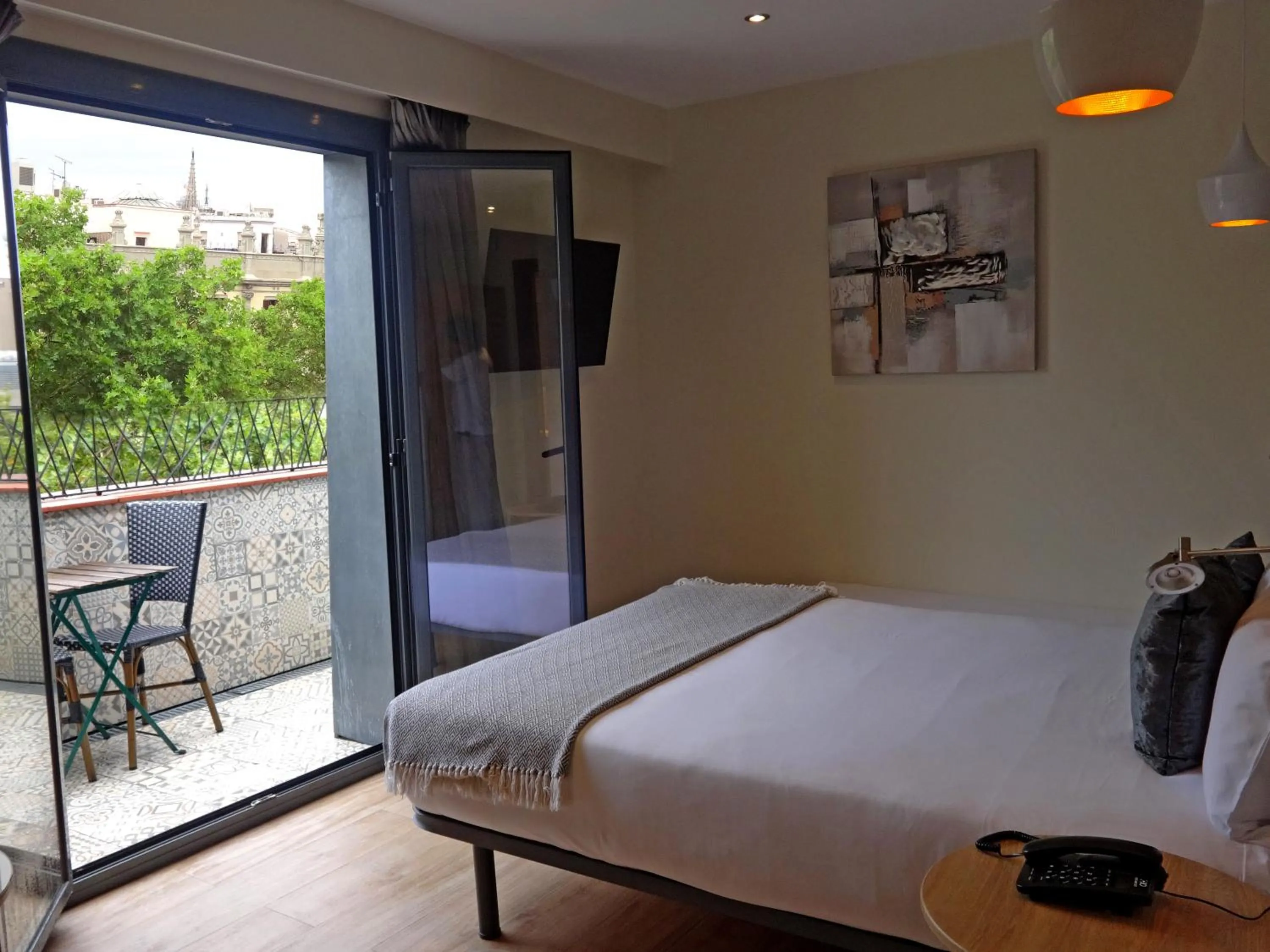 TV and multimedia, Bed in Hotel Lloret Ramblas