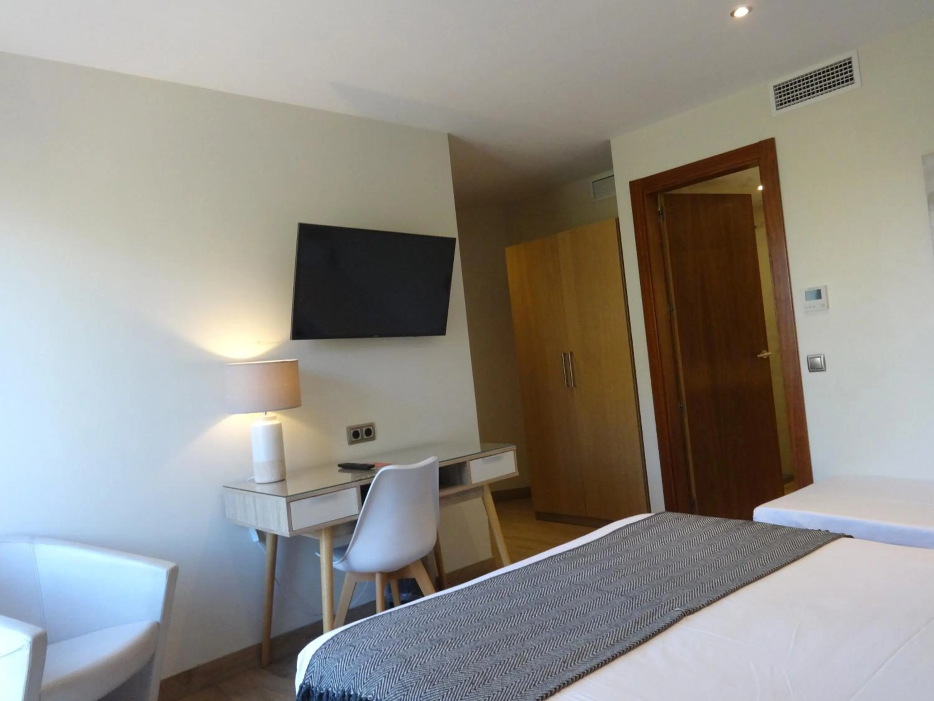 Bed in Hotel Lloret Ramblas