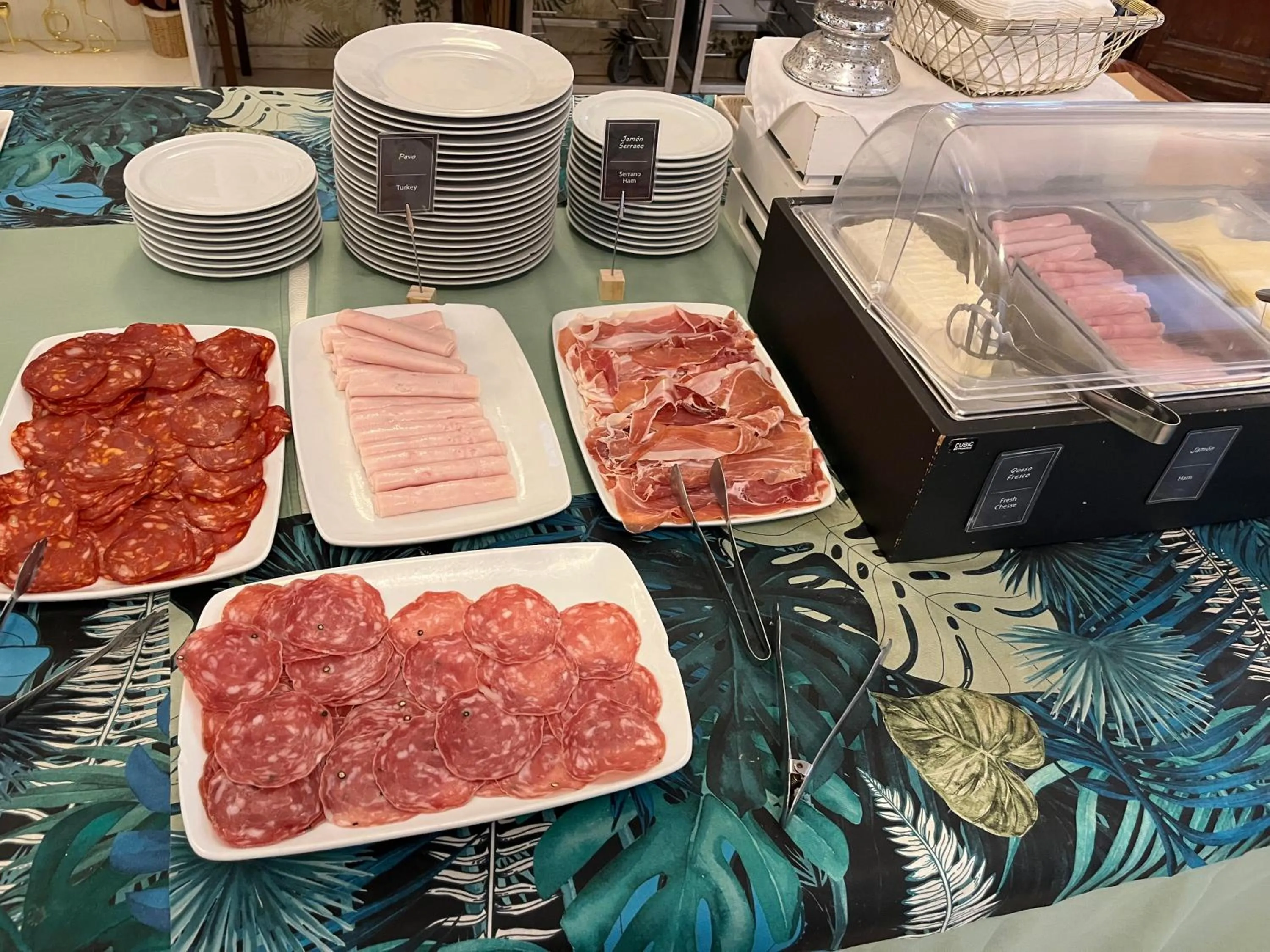 Buffet breakfast in Hotel Lloret Ramblas