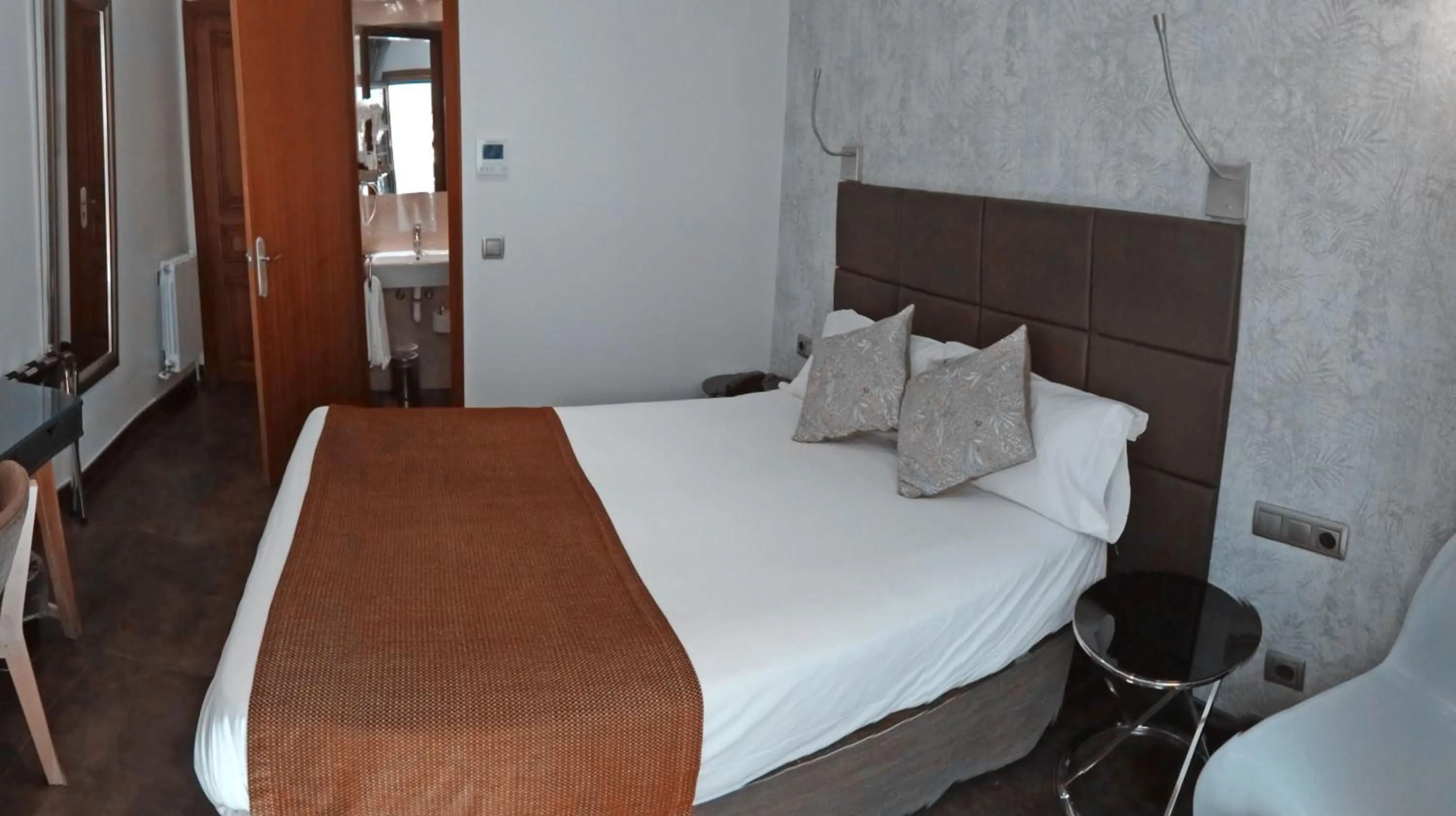 Bed in Hotel Lloret Ramblas