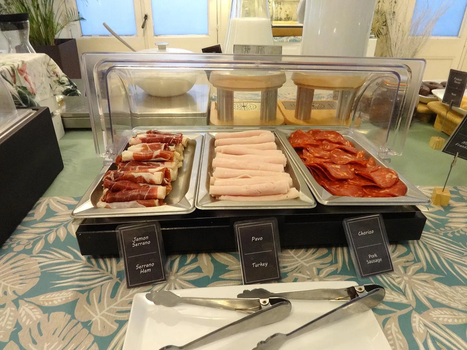 Buffet breakfast in Hotel Lloret Ramblas