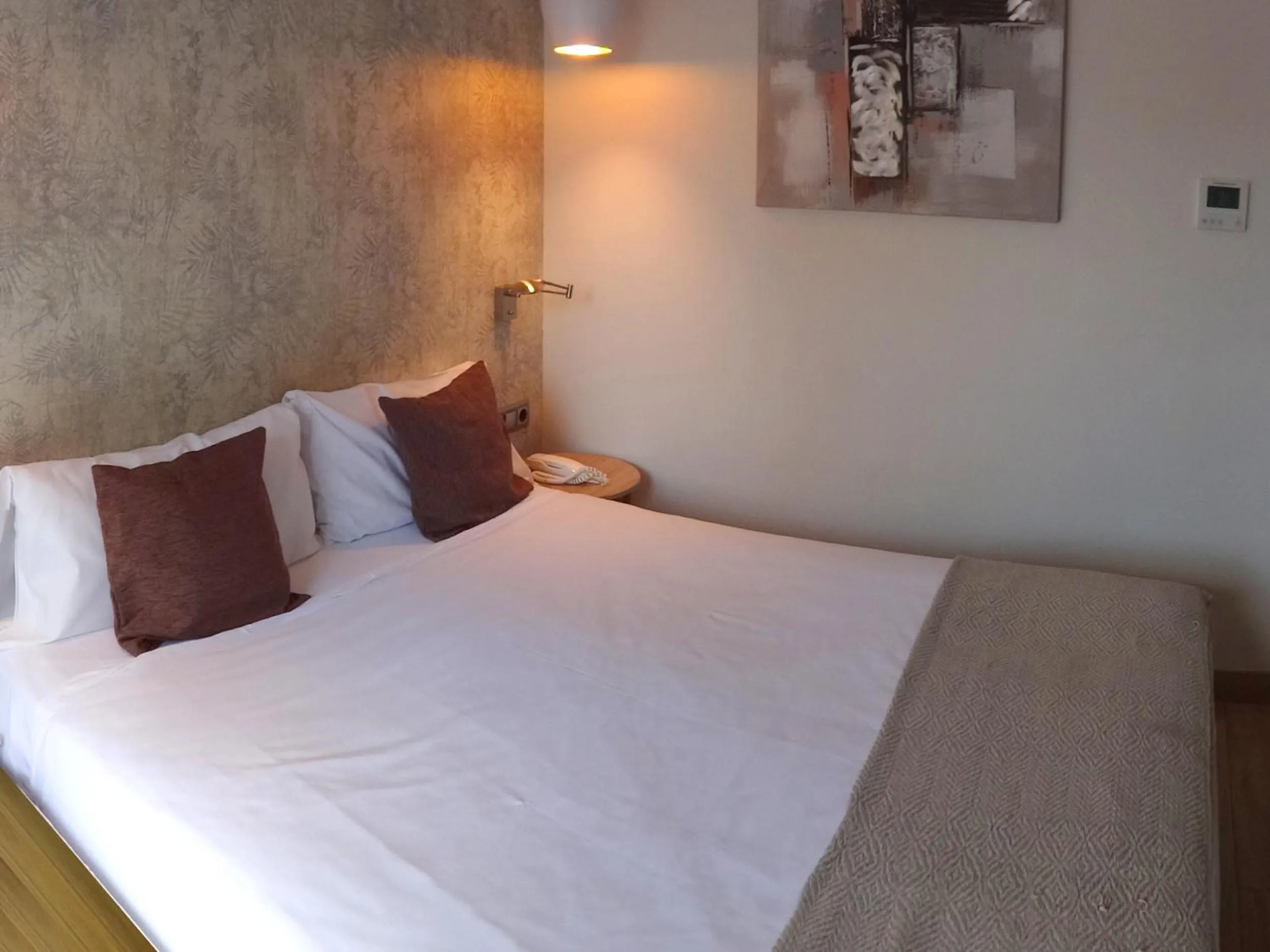 Bed in Hotel Lloret Ramblas