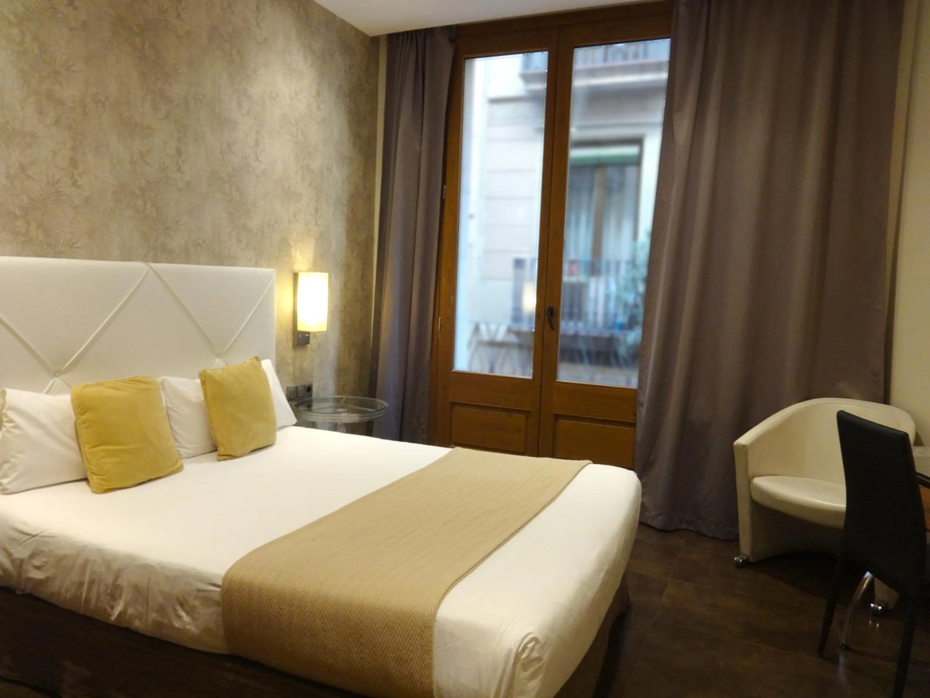Bed in Hotel Lloret Ramblas