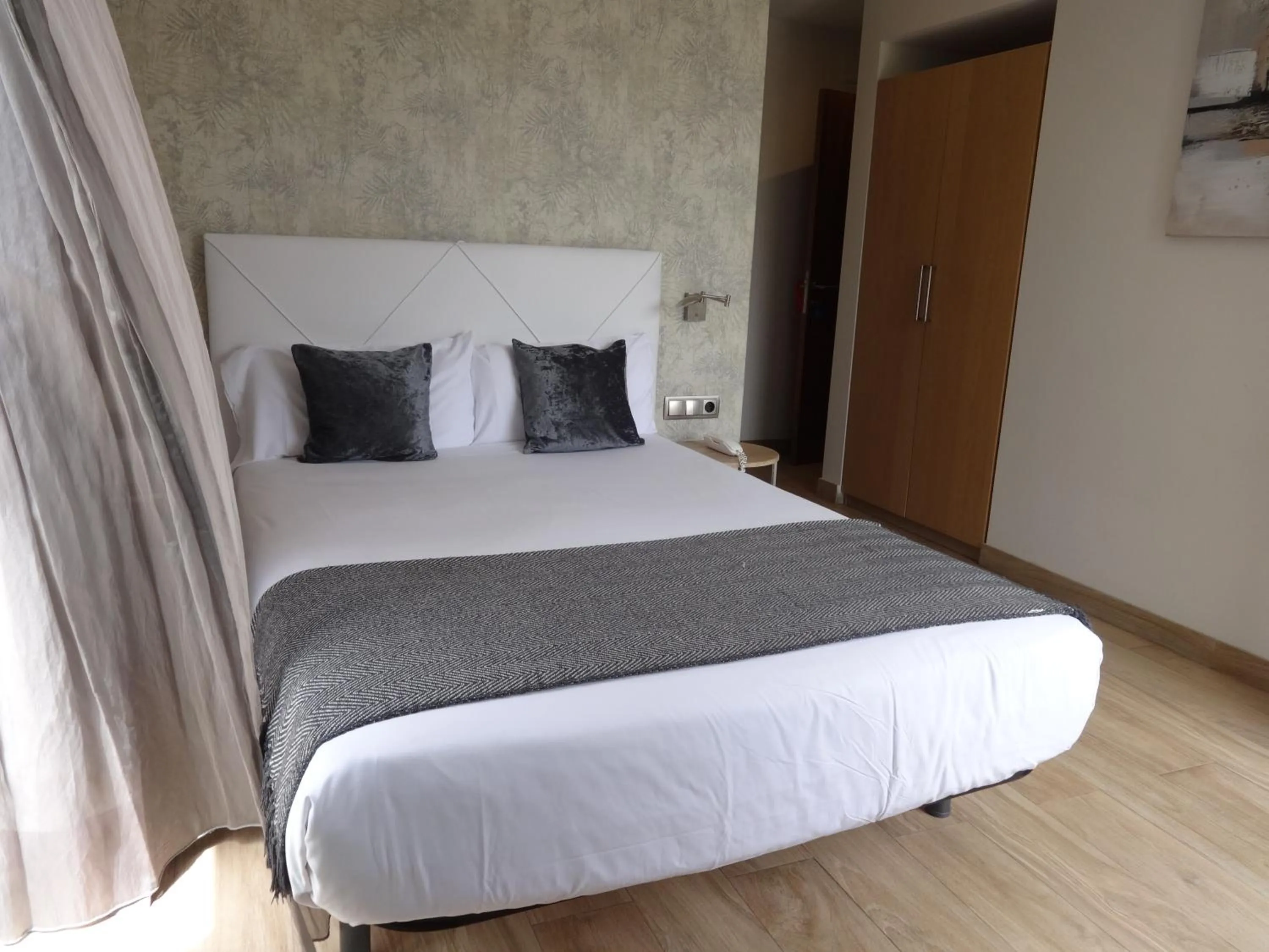 Bed in Hotel Lloret Ramblas