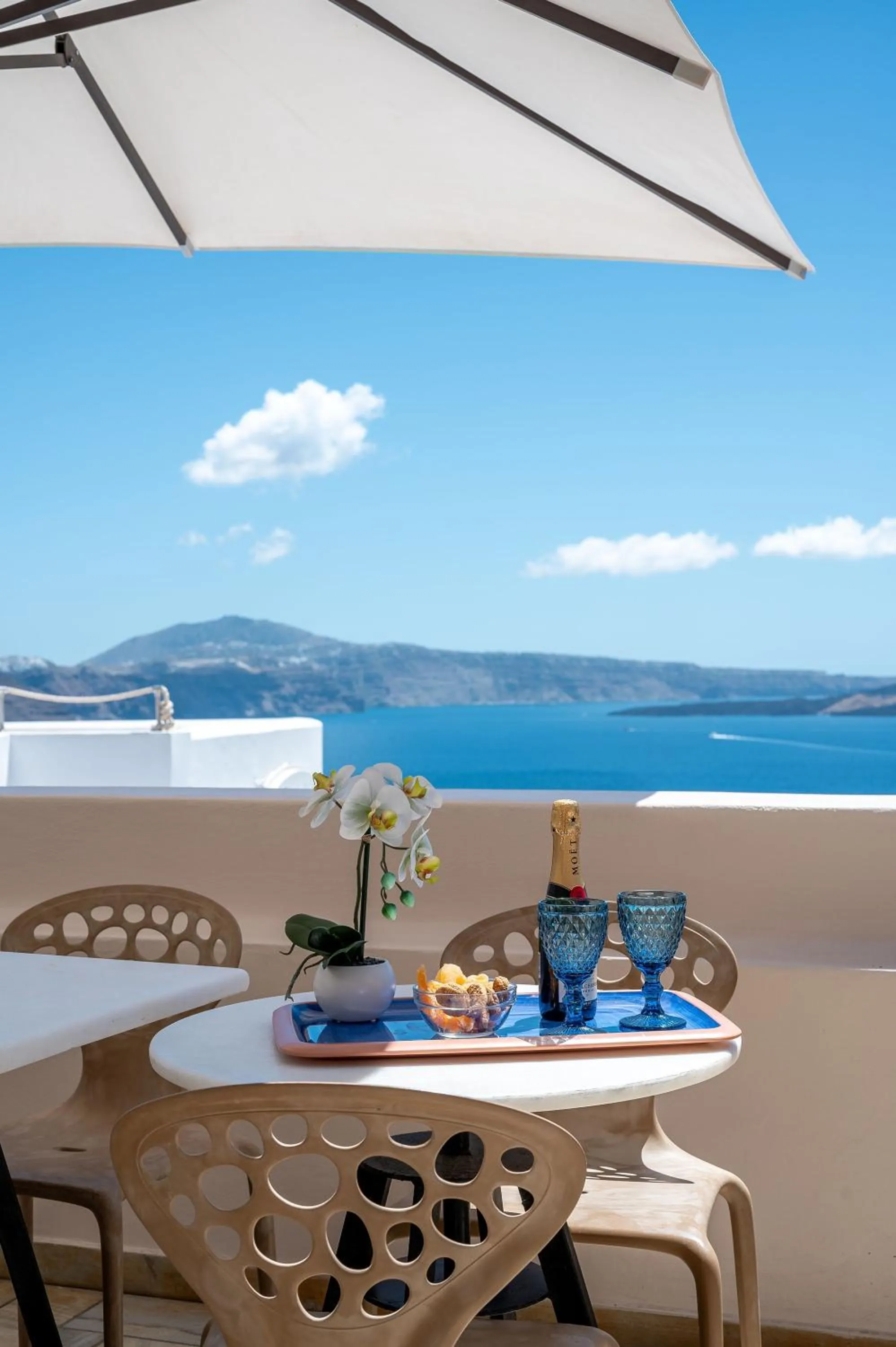 Patio in Passion Blue Villas