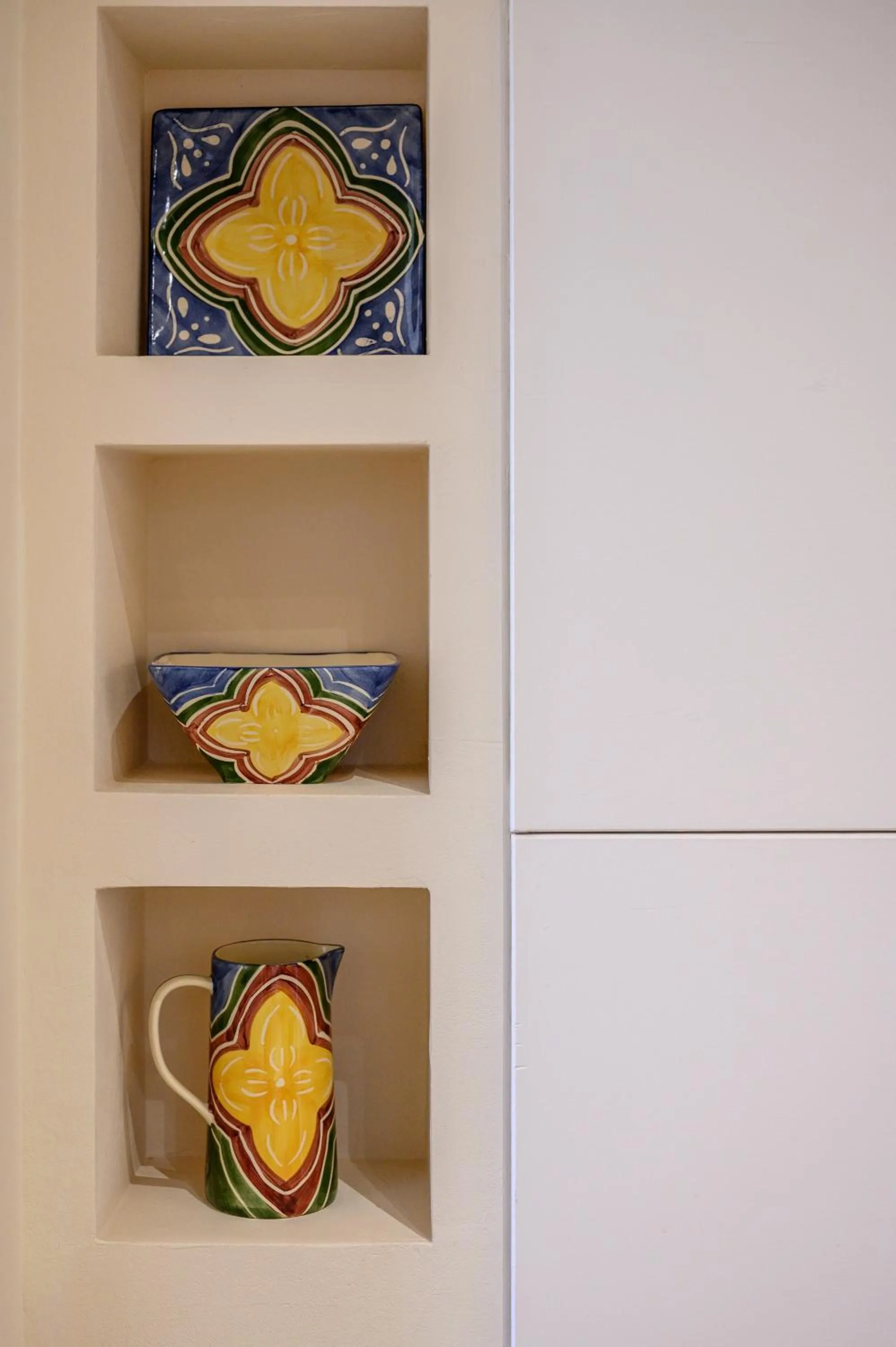 Decorative detail in Passion Blue Villas