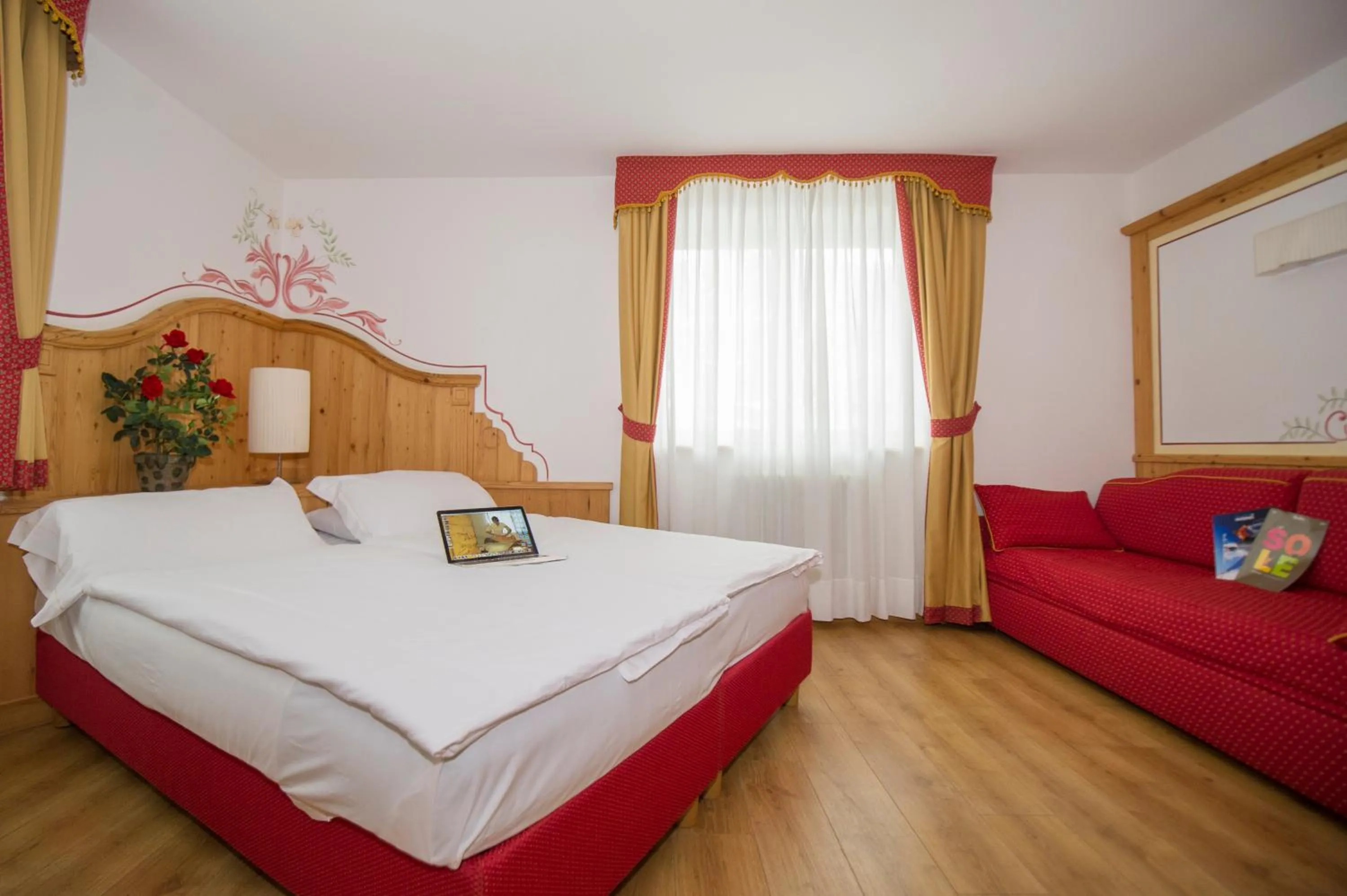 Bedroom, Bed in Sport Hotel Vittoria