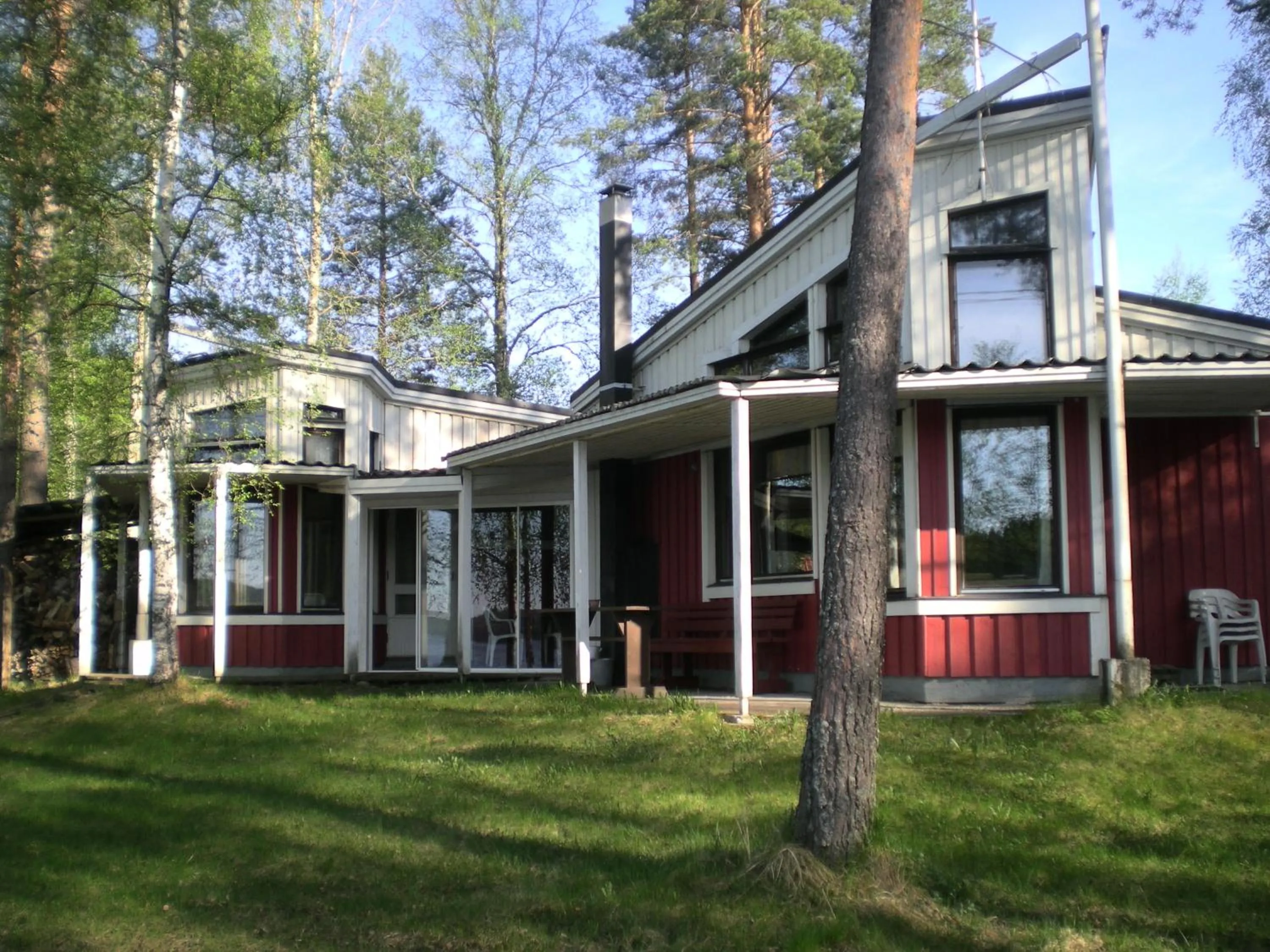 Facade/entrance in Lomakoivulehto