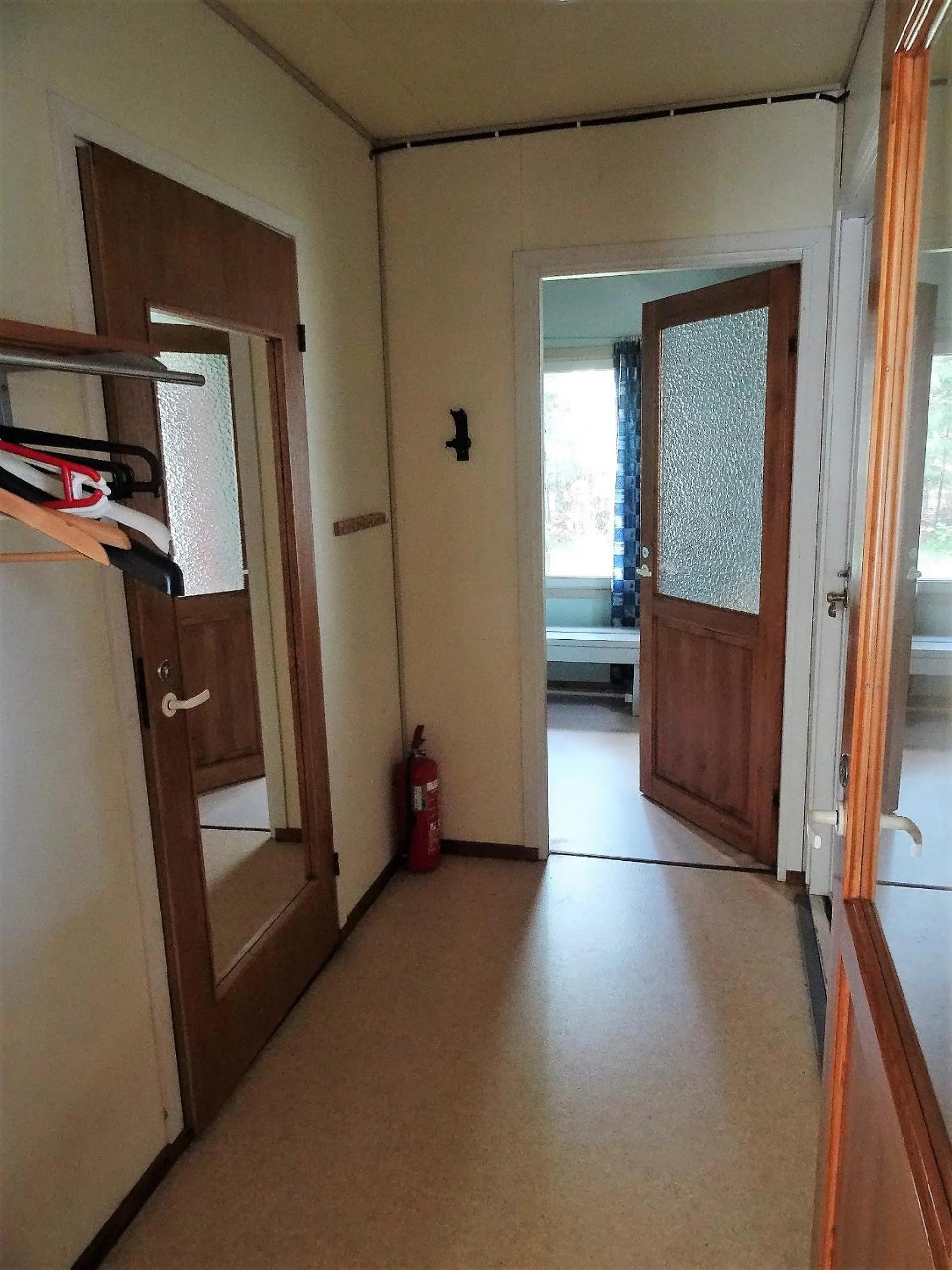 Photo of the whole room, Bed in Lomakoivulehto