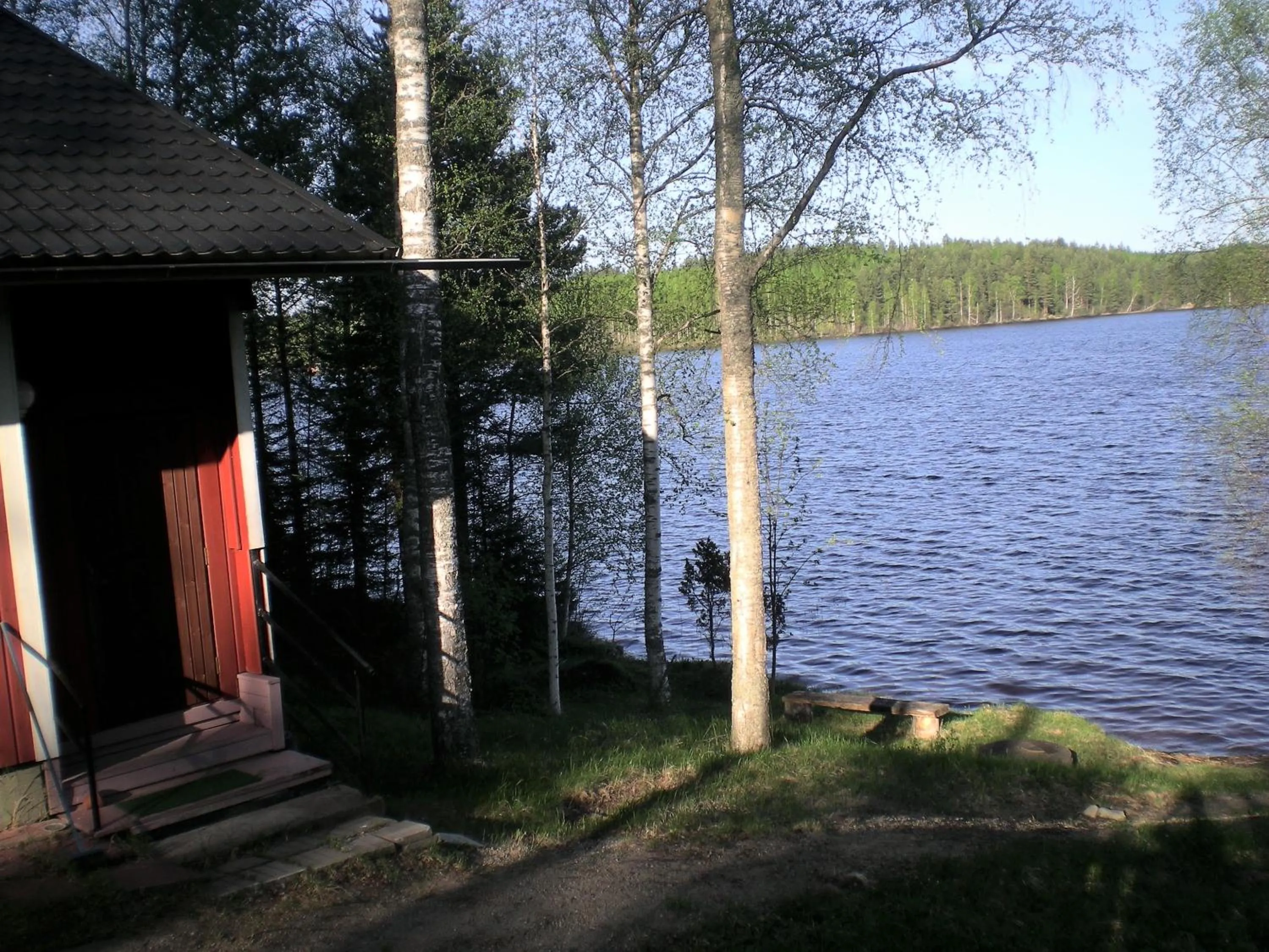 Facade/entrance in Lomakoivulehto