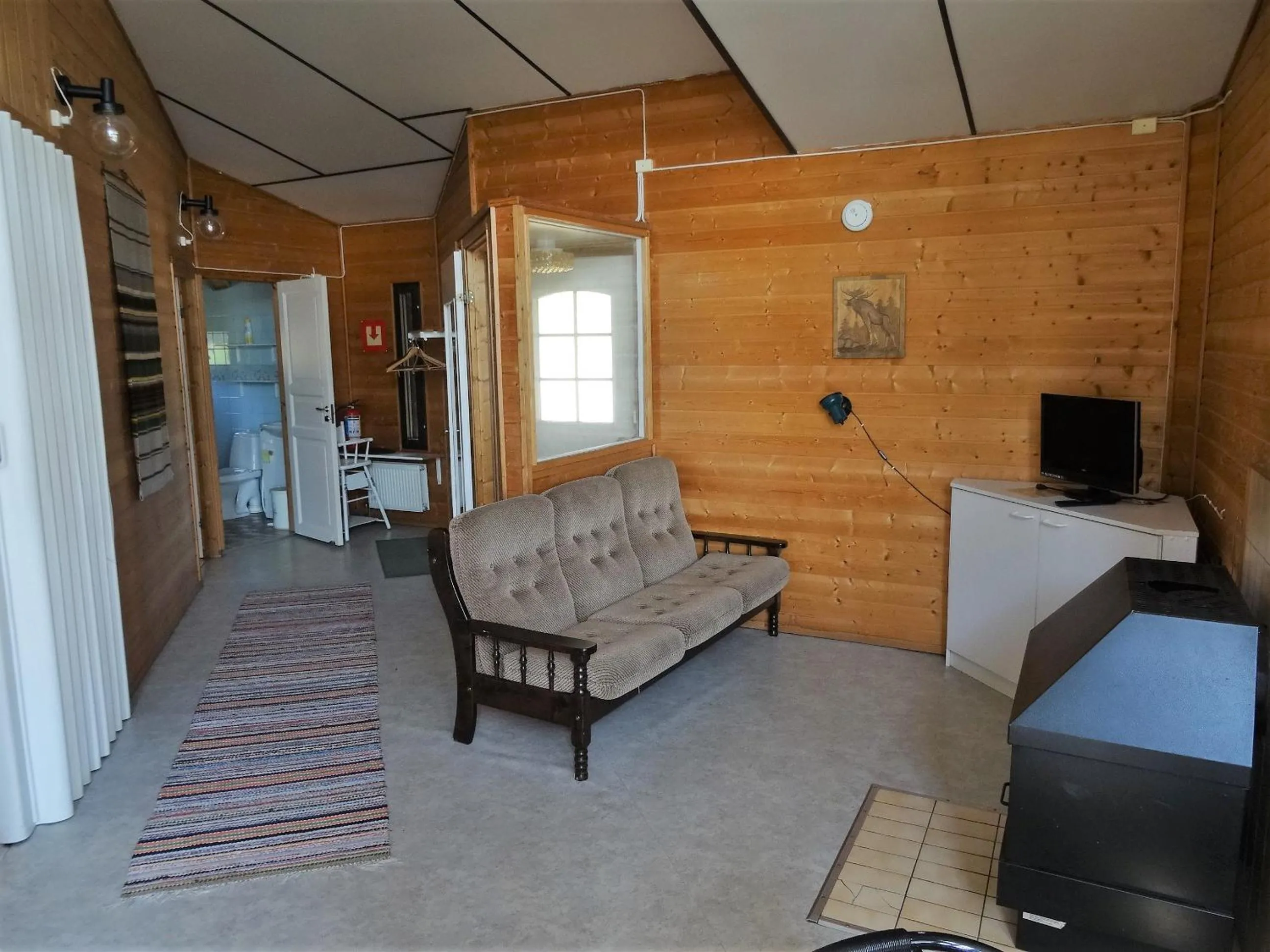 Living room in Lomakoivulehto