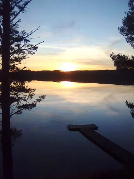 Lake view in Lomakoivulehto
