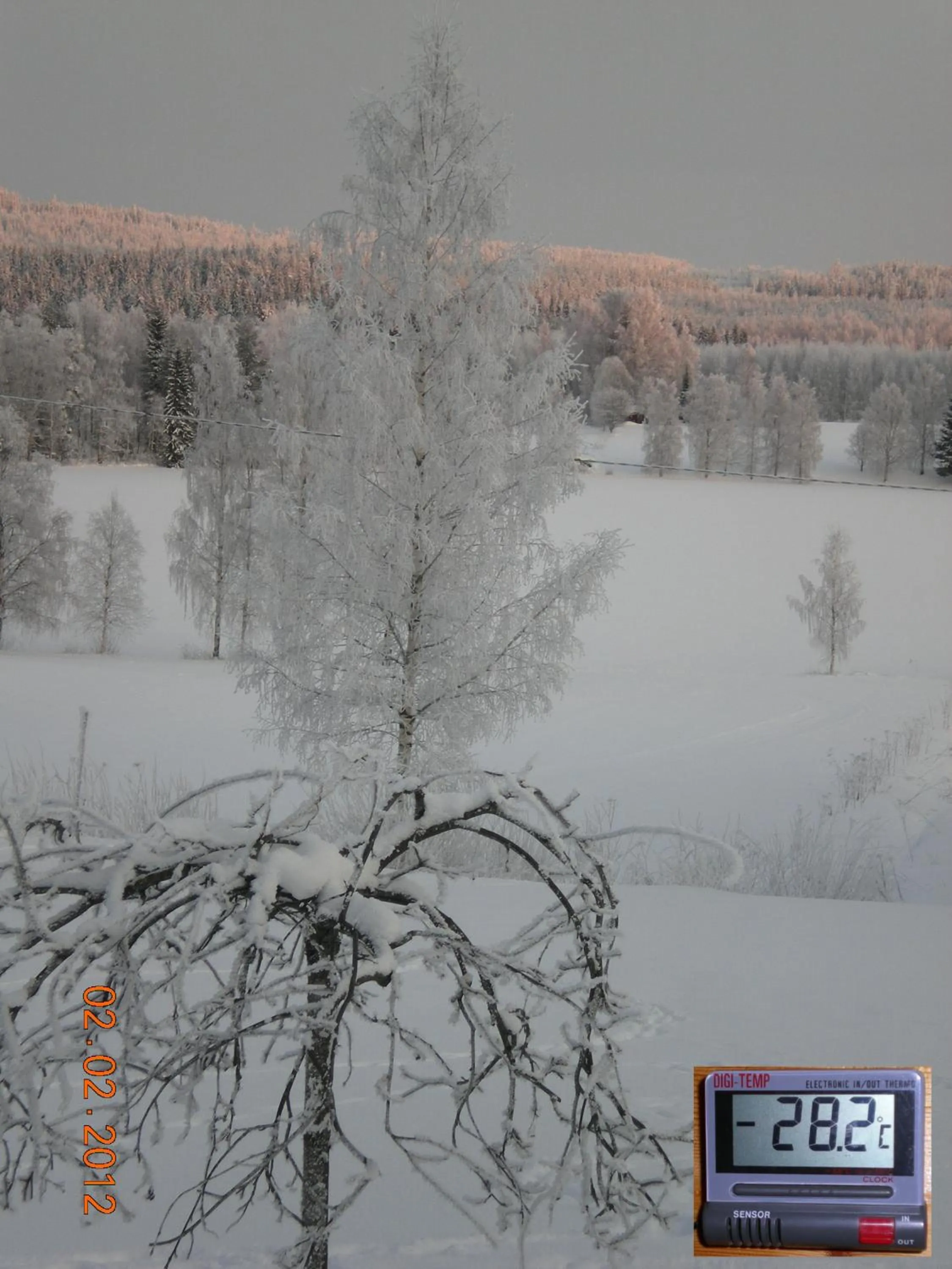 Winter in Lomakoivulehto