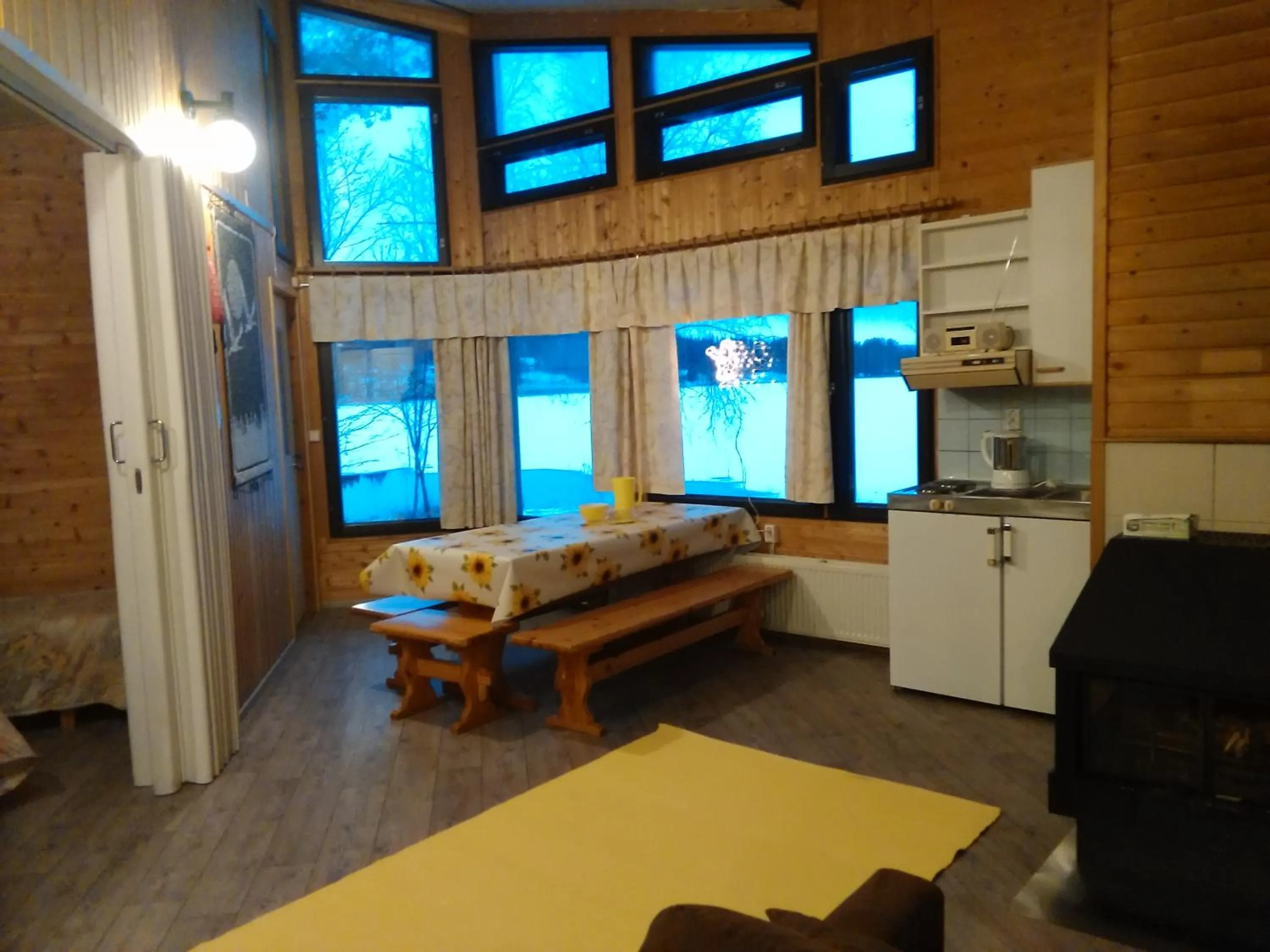 Communal lounge/ TV room in Lomakoivulehto