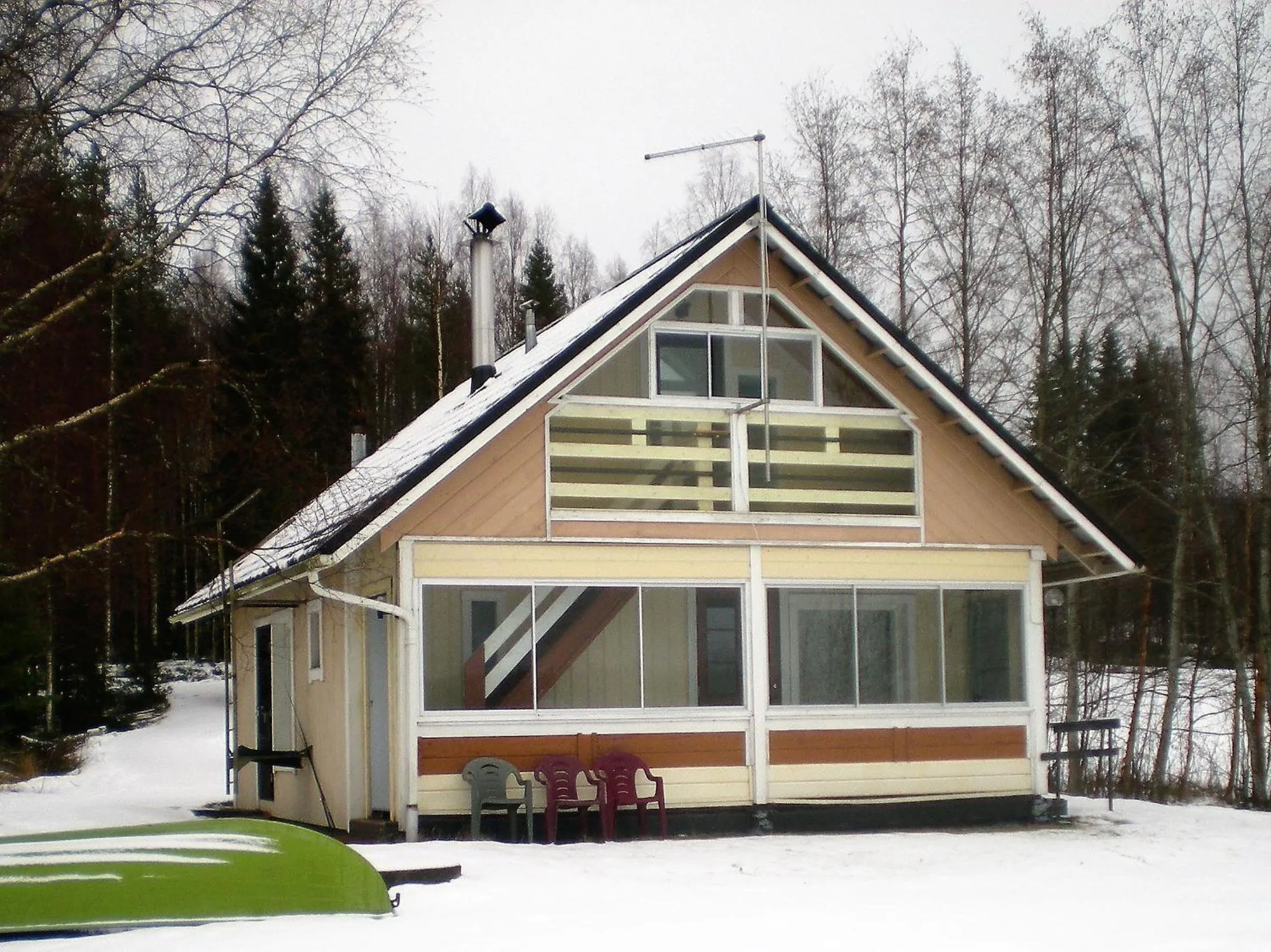 Facade/entrance in Lomakoivulehto