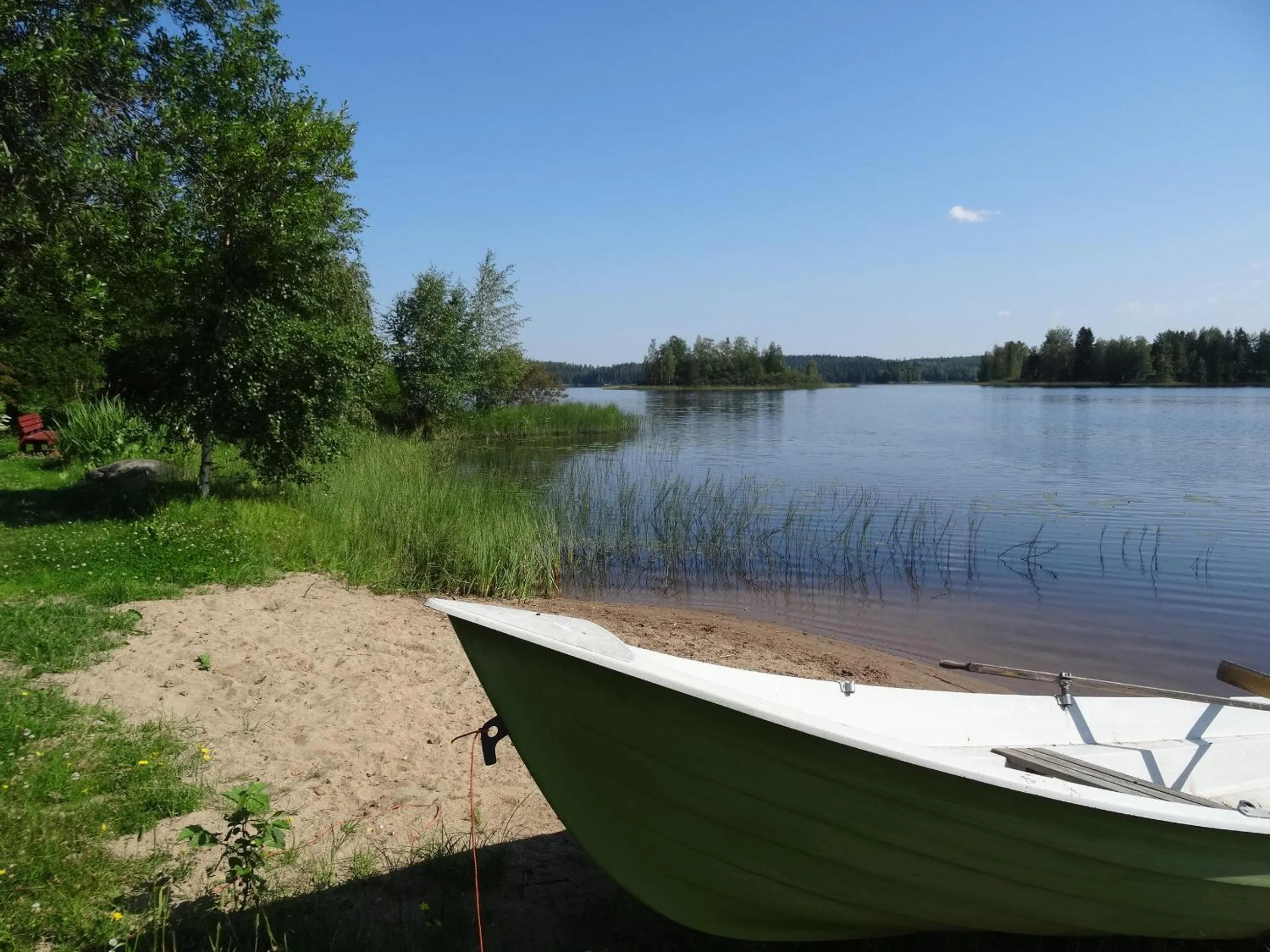 Natural landscape in Lomakoivulehto