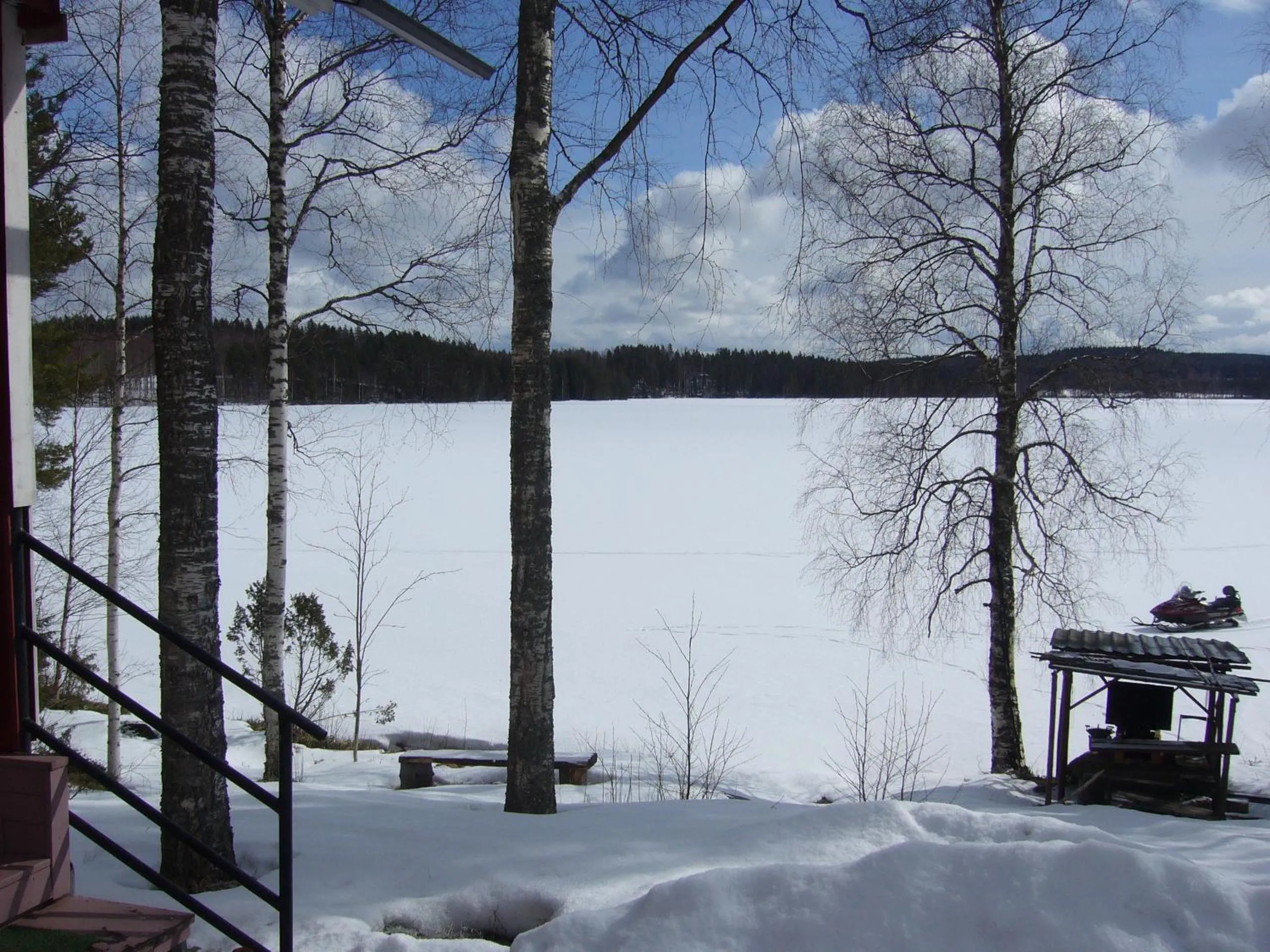 Natural landscape in Lomakoivulehto