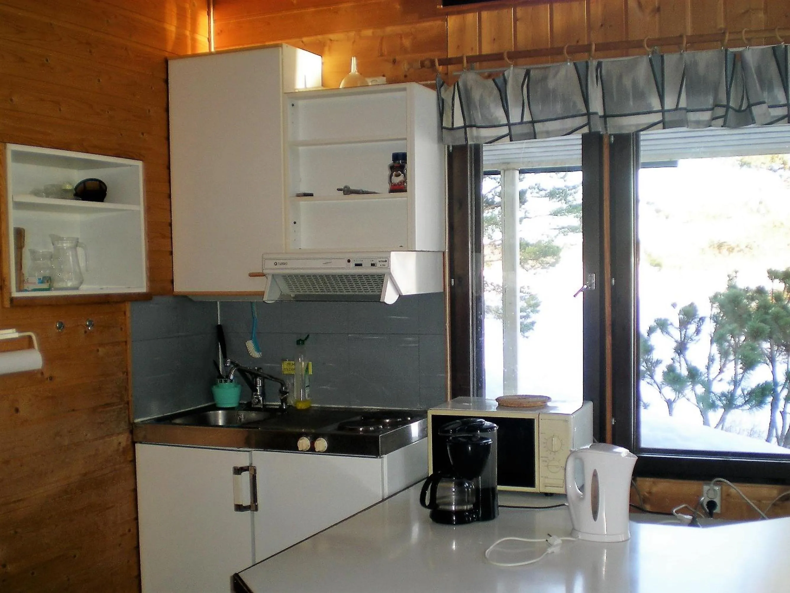Kitchen or kitchenette in Lomakoivulehto
