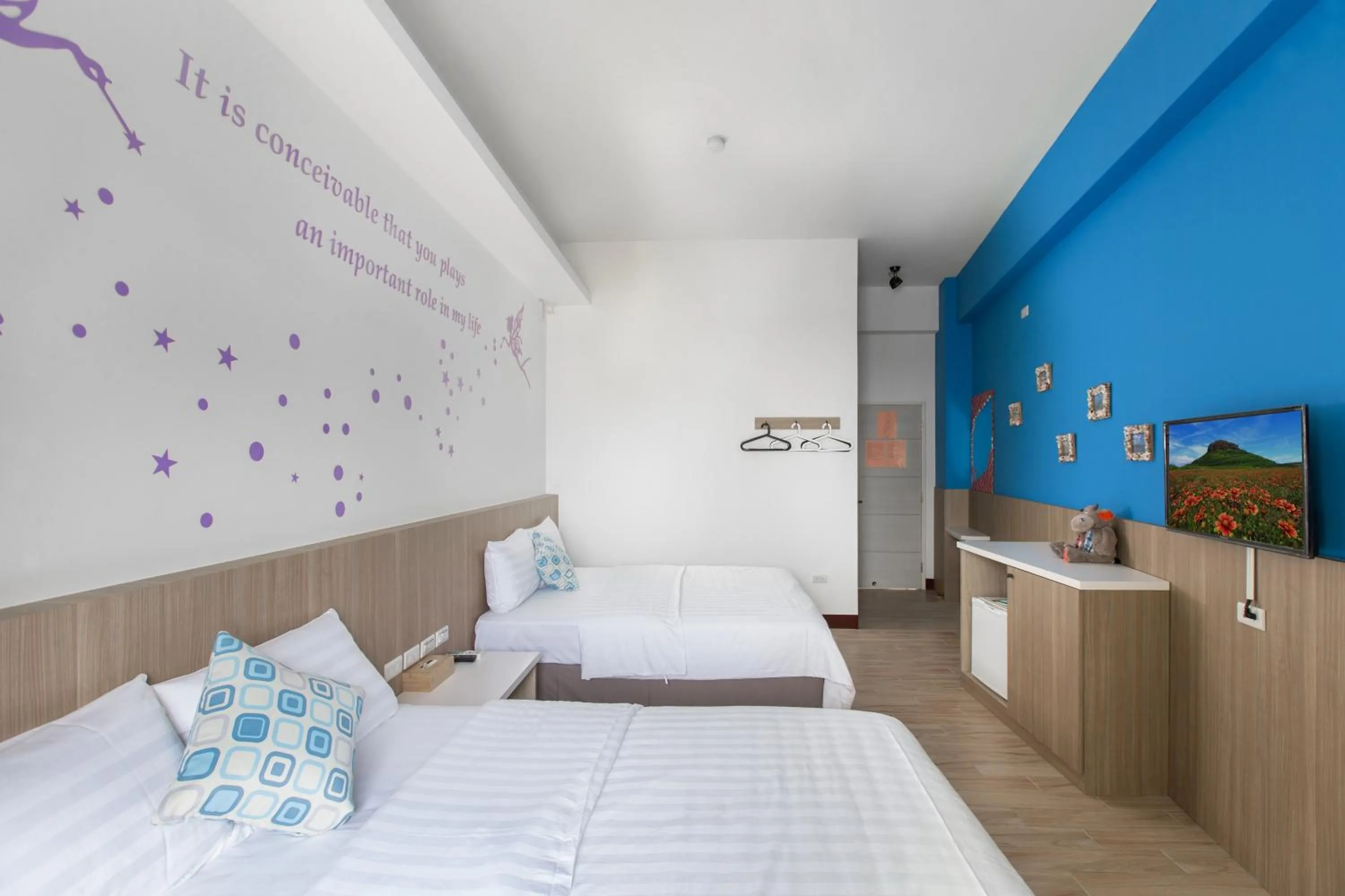 Bed in Sanwu Homestay