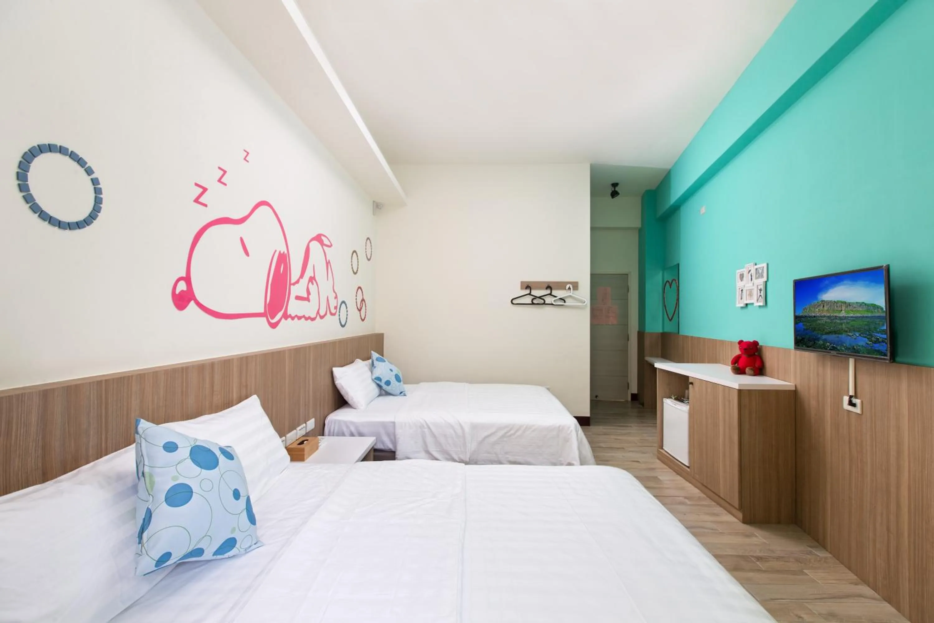 Bed in Sanwu Homestay