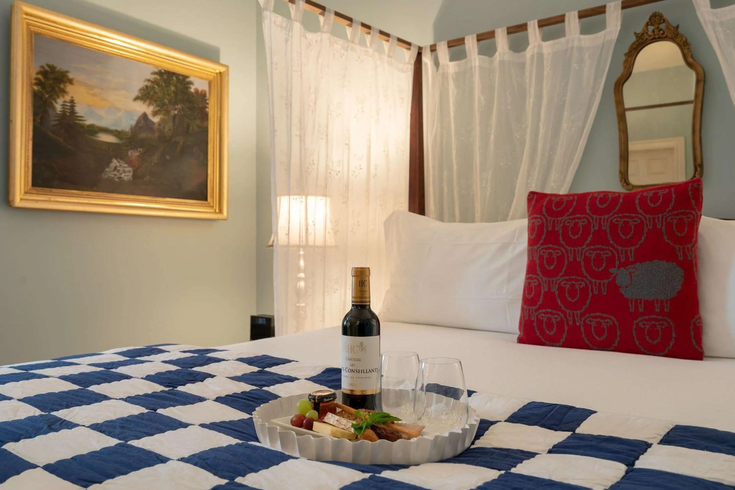 Other, Bed in The Kendall Hotel at the Engine 7 Firehouse