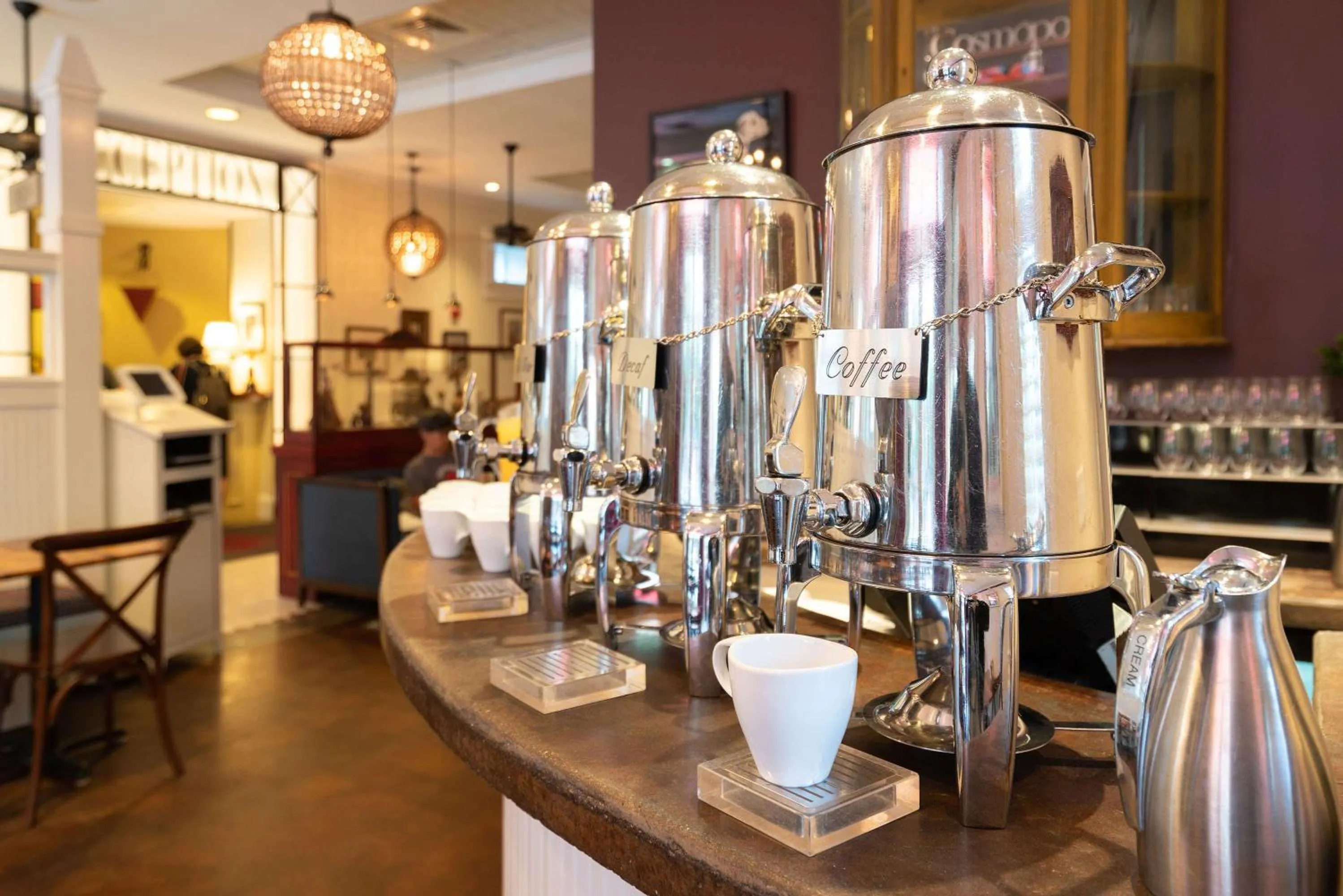 Restaurant/places to eat in The Kendall Hotel at the Engine 7 Firehouse