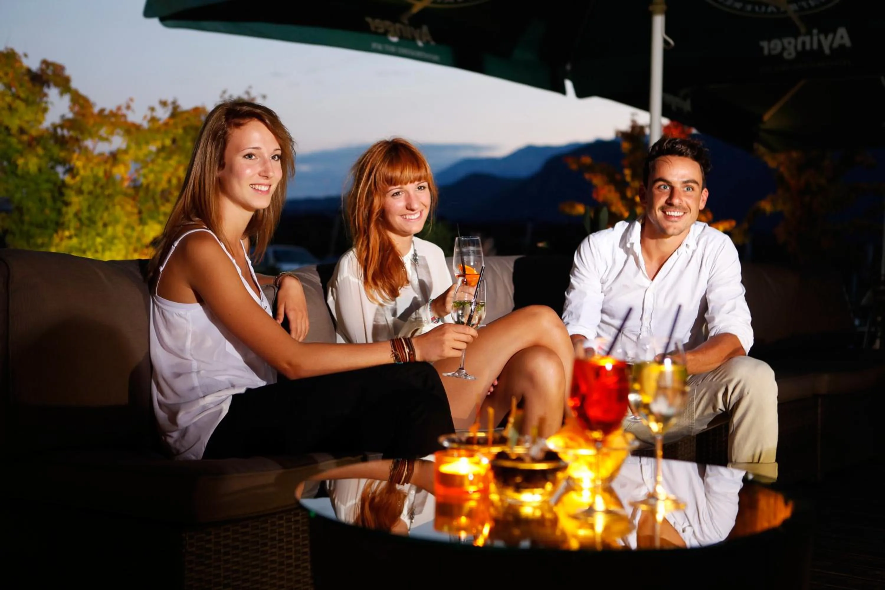 People in Hotel Raffl