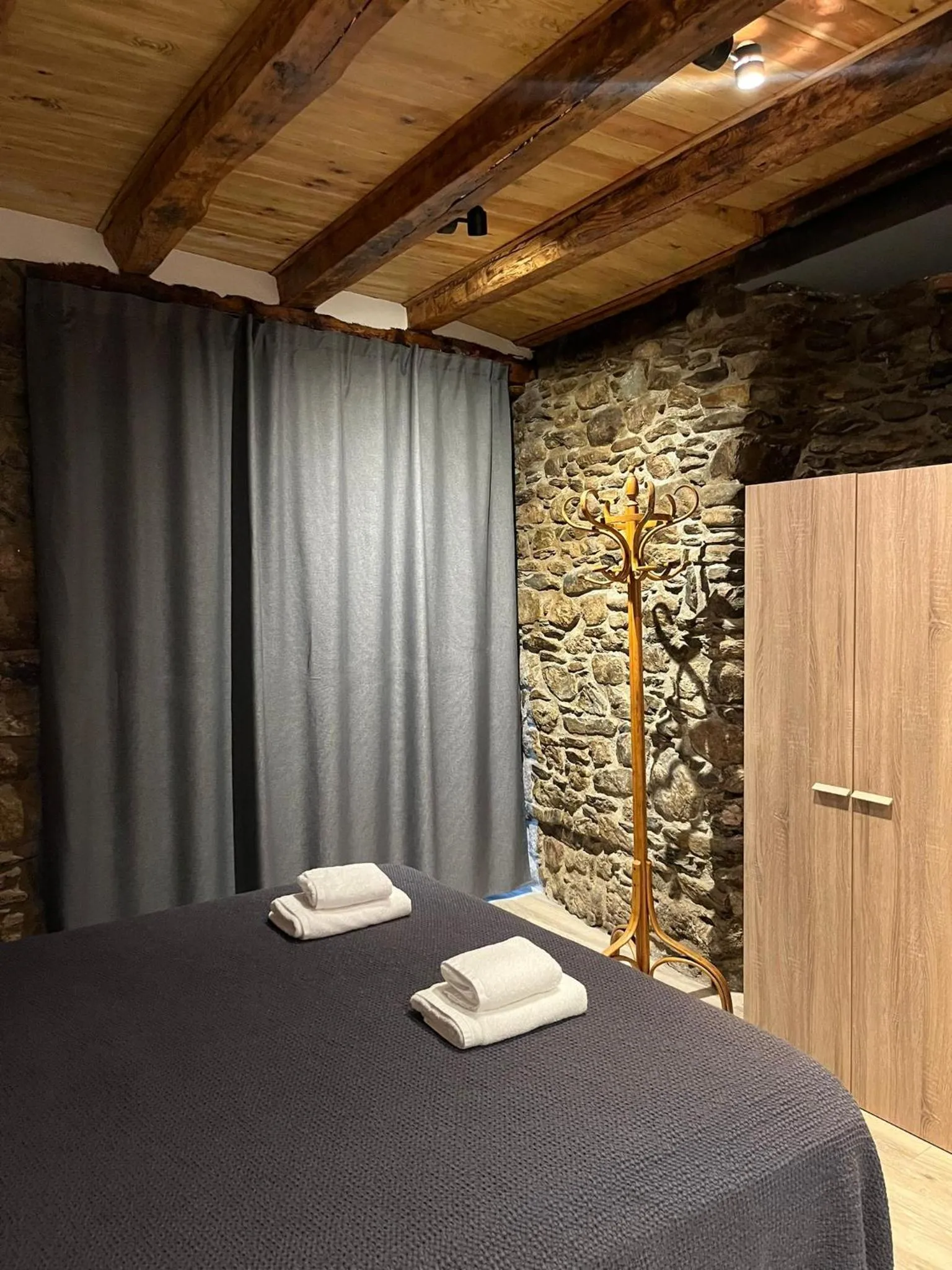 Bed in Hostal Rusó SC