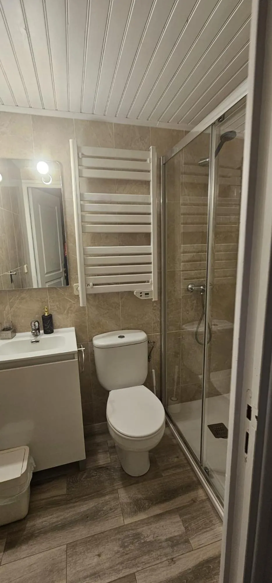 Bathroom in Hostal Rusó SC