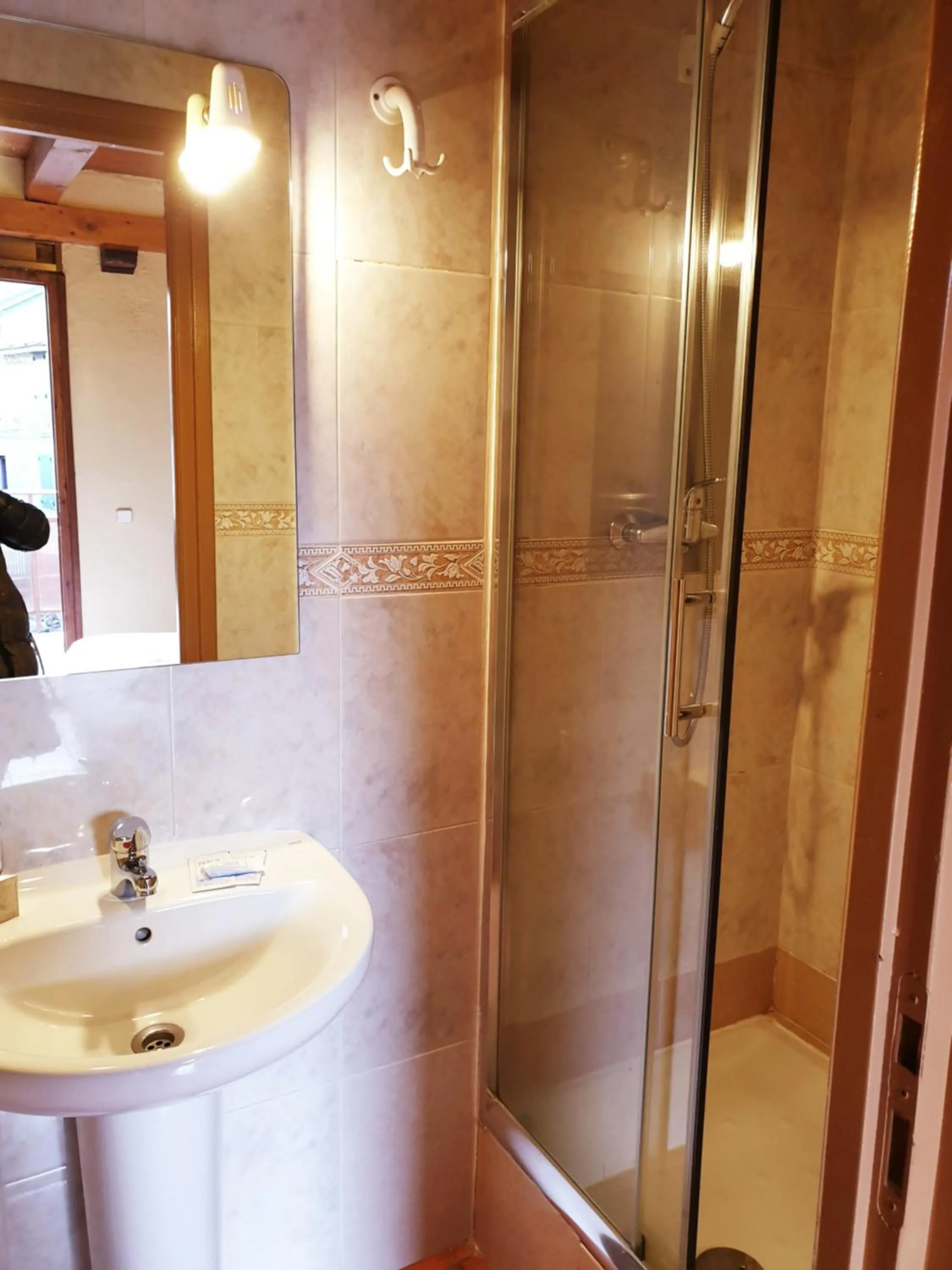 Bathroom in Hostal Rusó SC