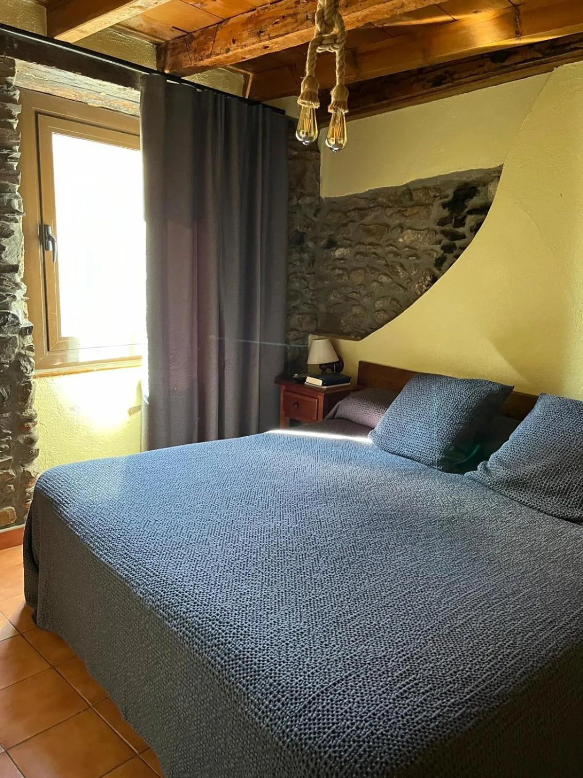 Bed in Hostal Rusó SC