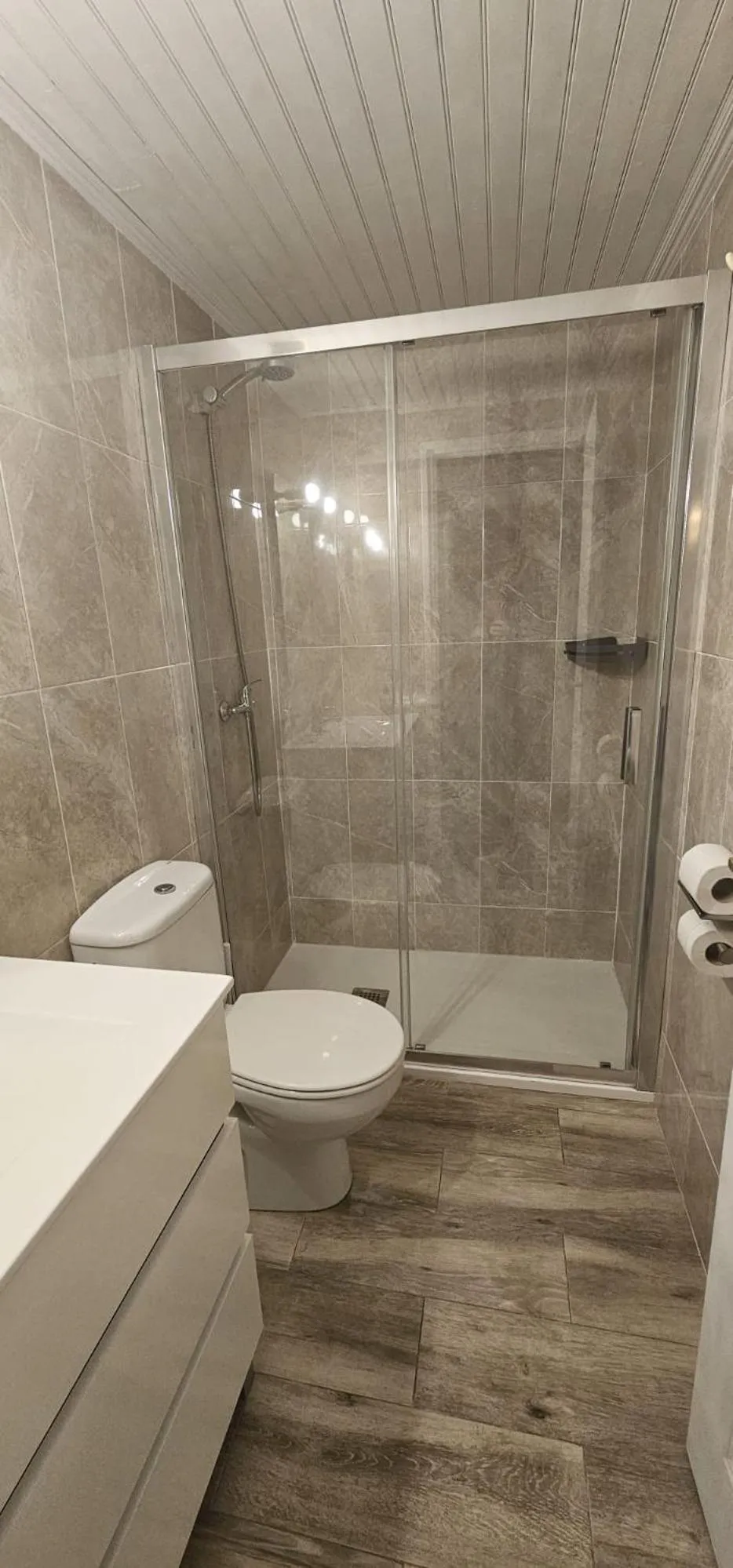 Bathroom in Hostal Rusó SC