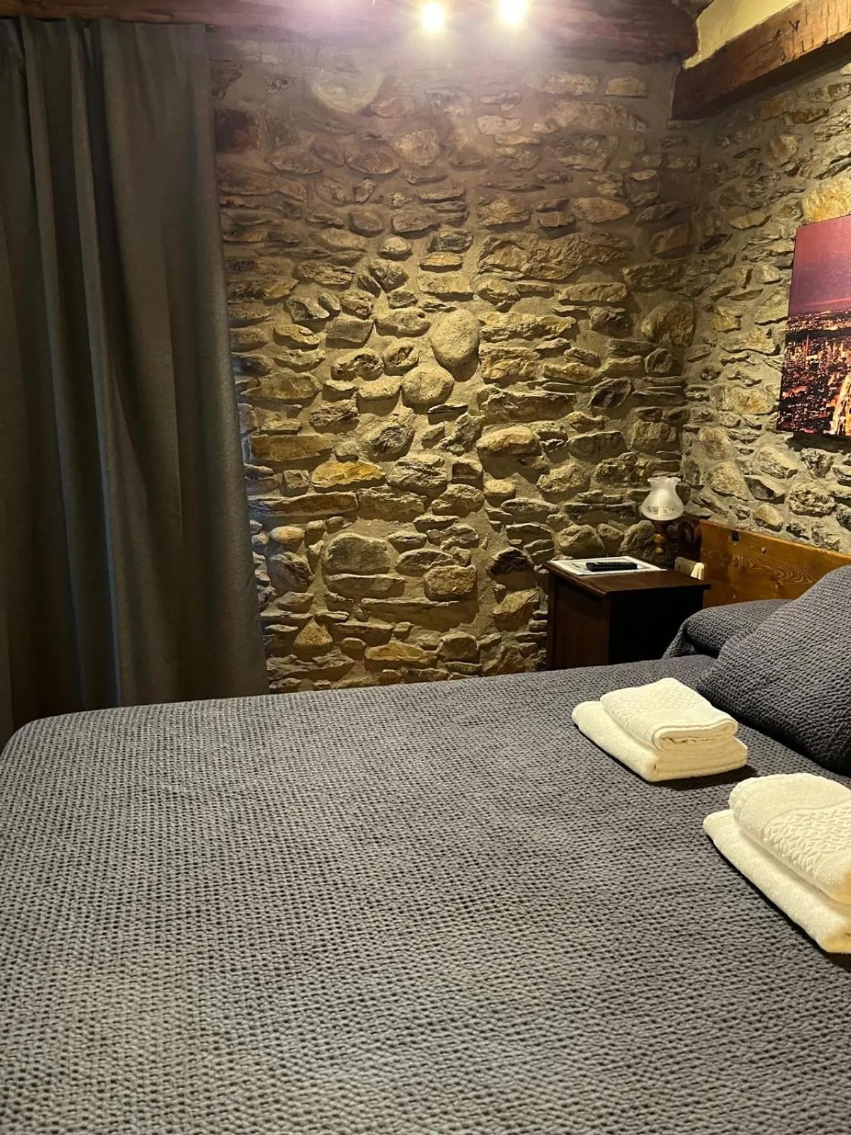 Bed in Hostal Rusó SC