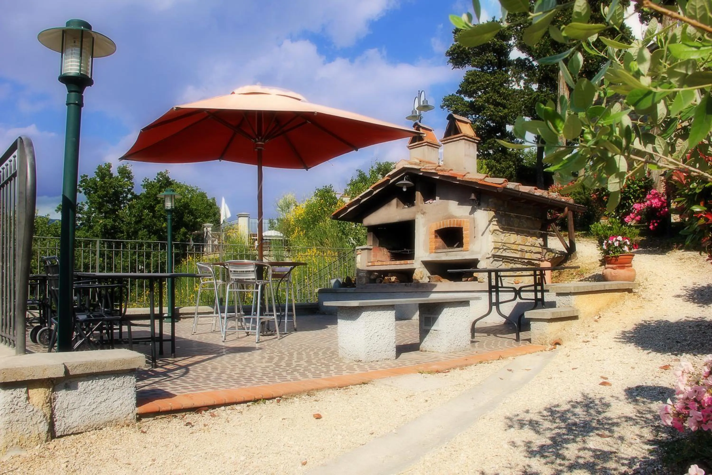 BBQ facilities in Residence il Poggiolino