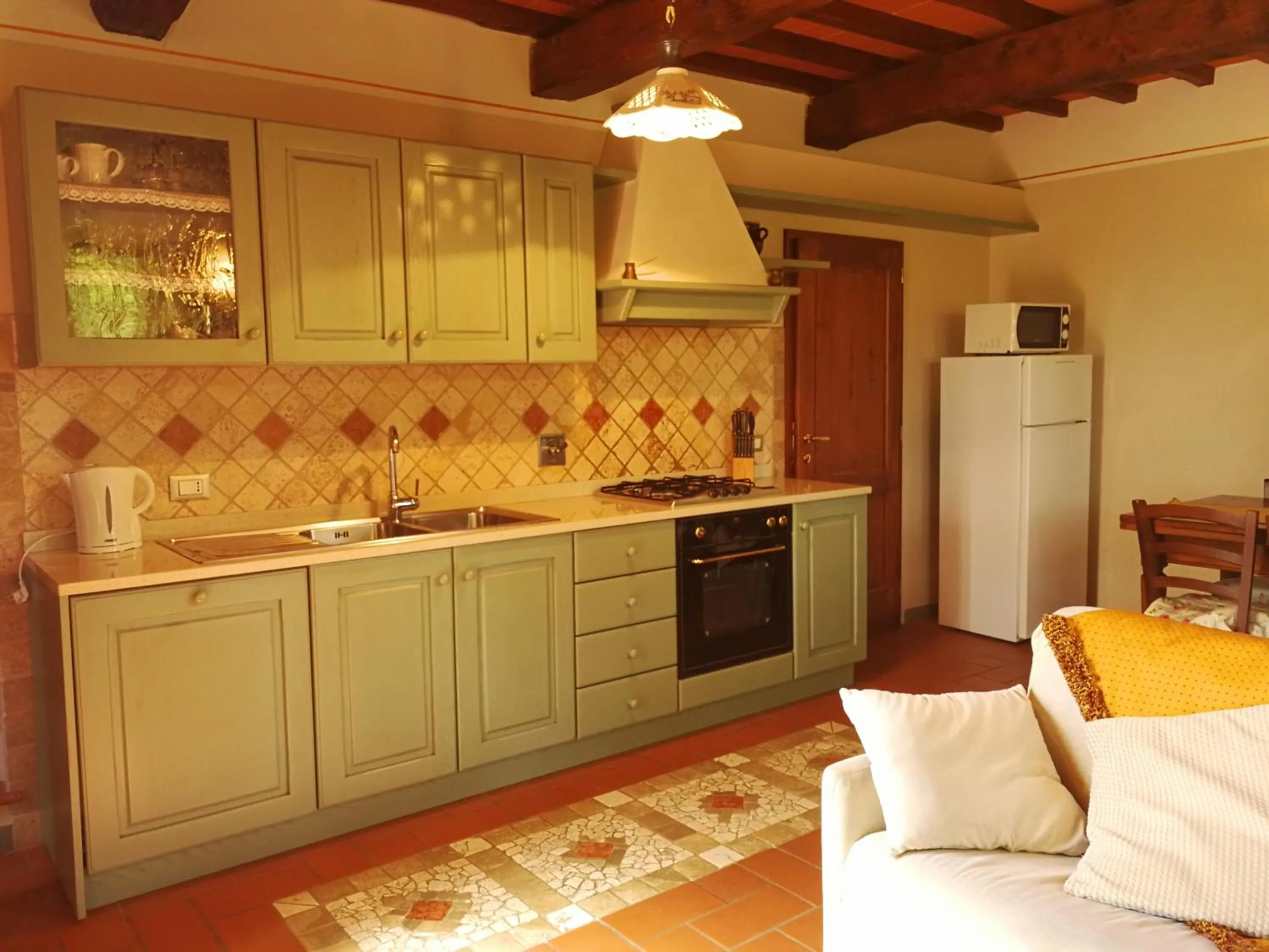 Kitchen or kitchenette in Residence il Poggiolino