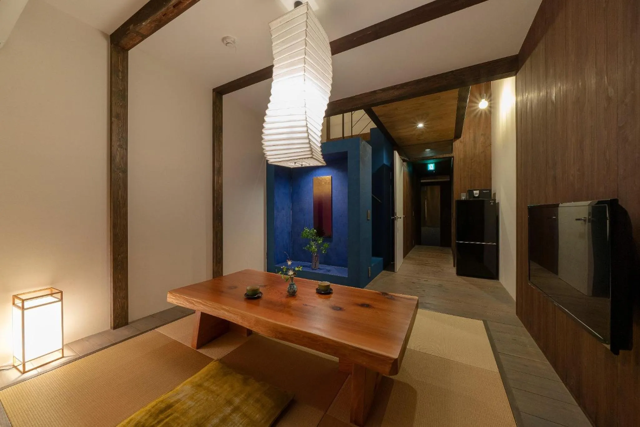 Living room in Akebono an Machiya House