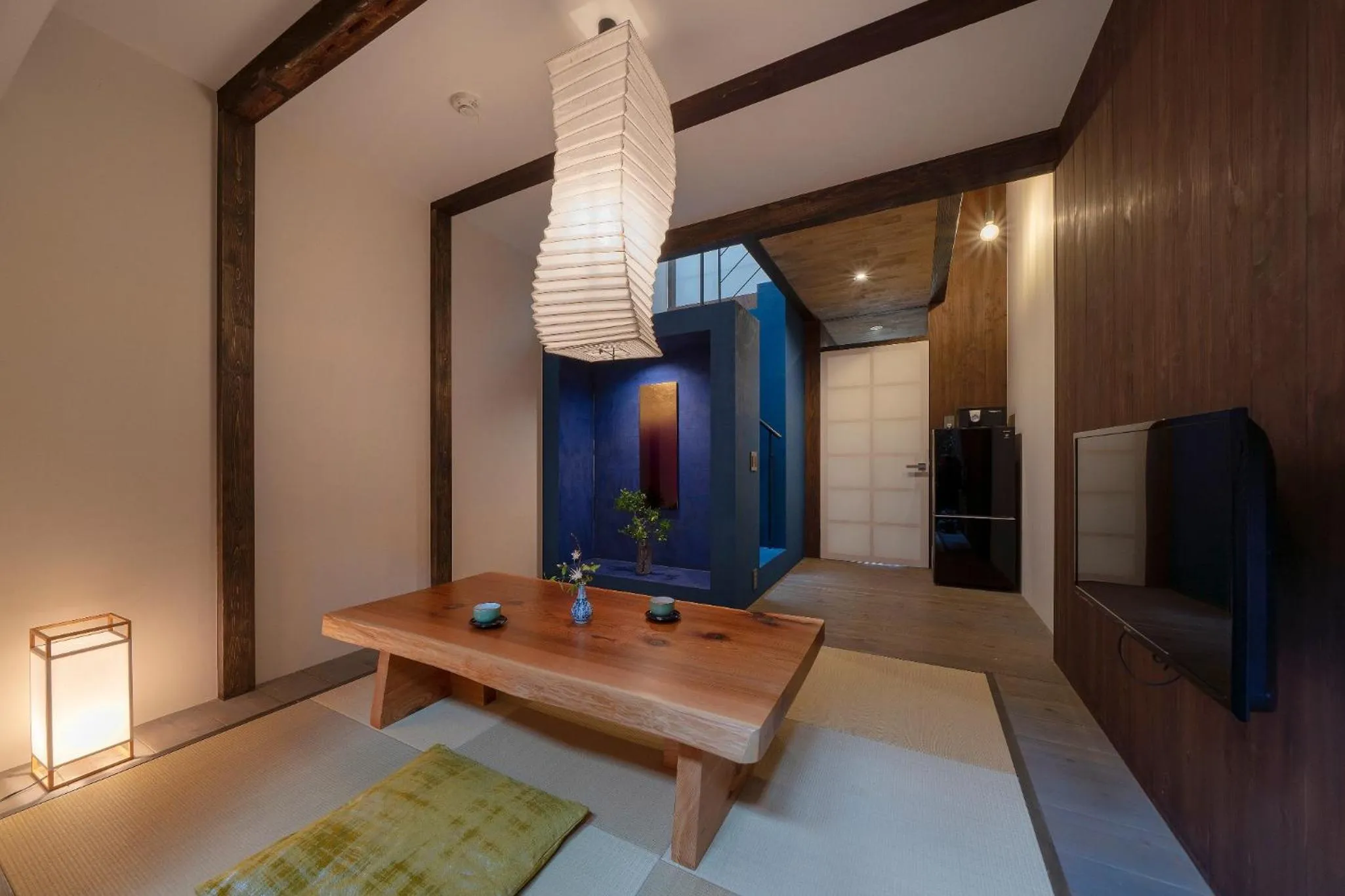 Living room in Akebono an Machiya House